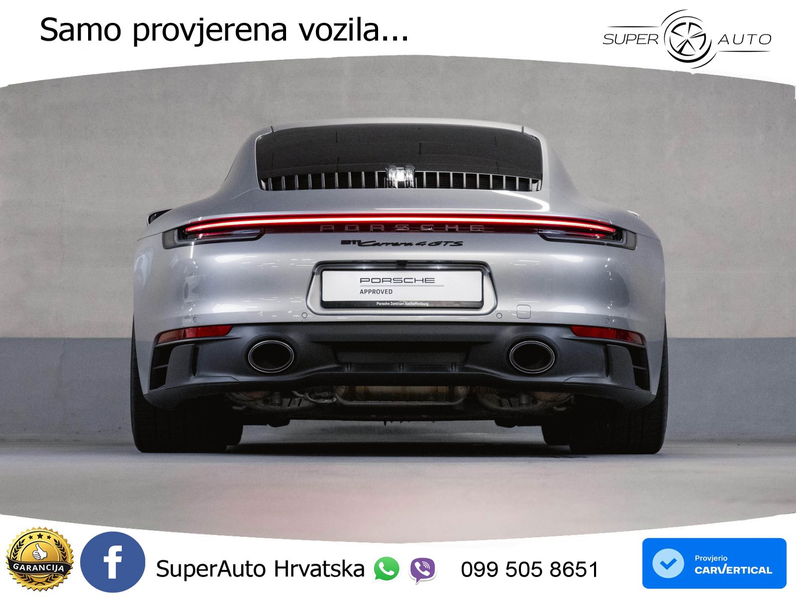 Porsche 911 Carrera 4 GTS 3.0 (480 KS) PDK