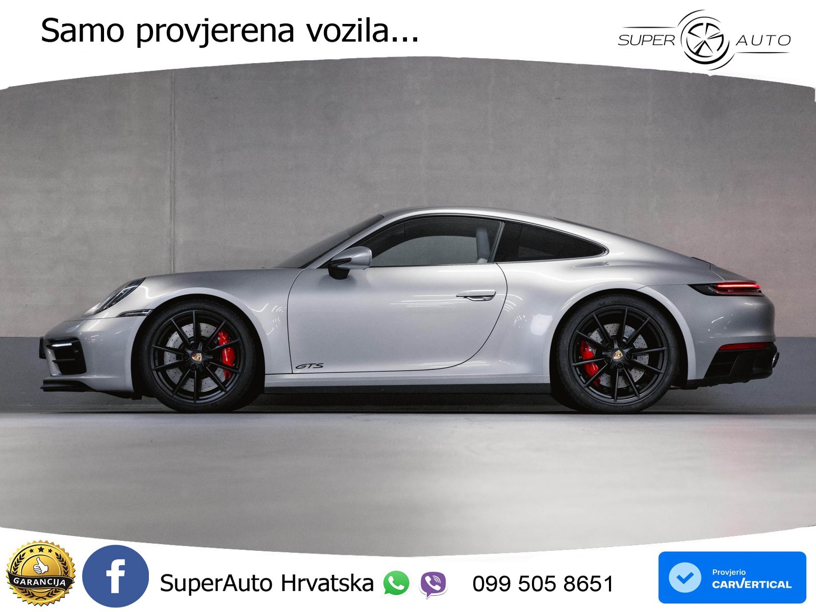 Porsche 911 Carrera 4 GTS 3.0 (480 KS) PDK