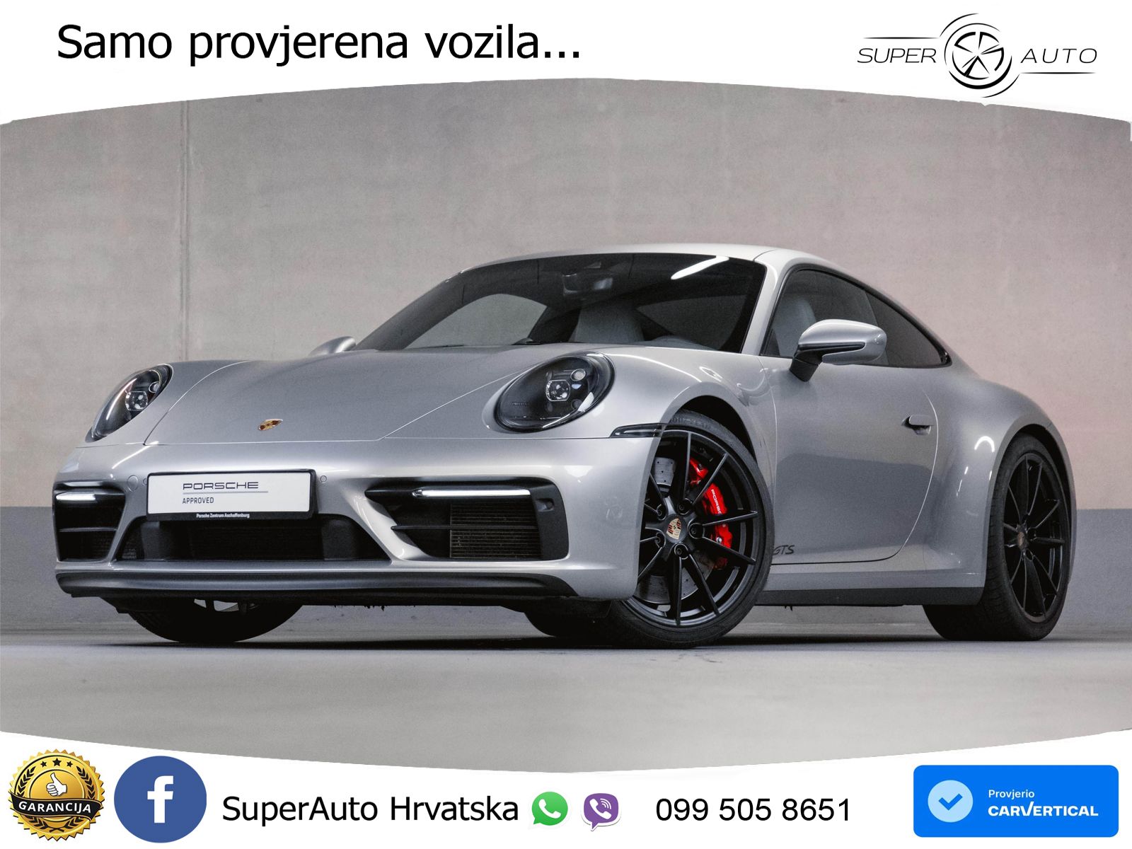 Porsche 911 Carrera 4 GTS 3.0 (480 KS) PDK