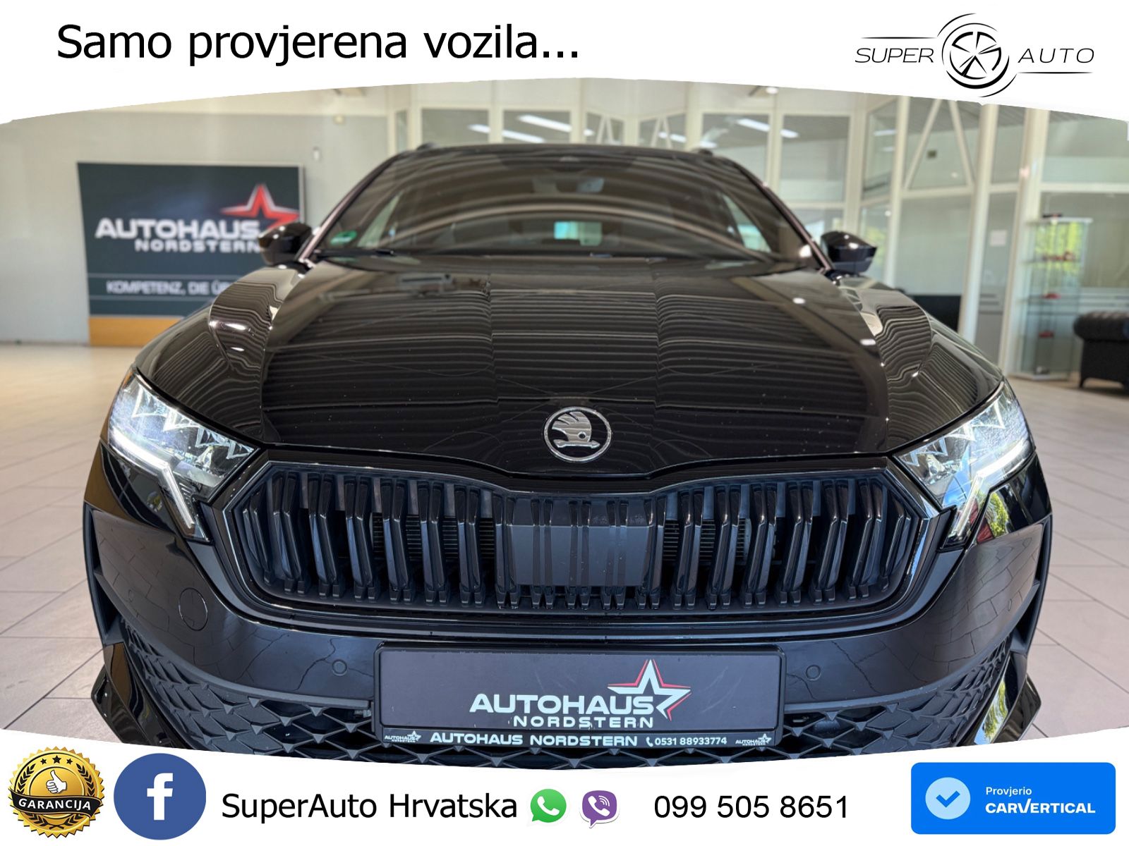 Škoda Octavia Combi 2.0 TDI (150 KS) DSG SportLine LED+GR SJED+ACC
