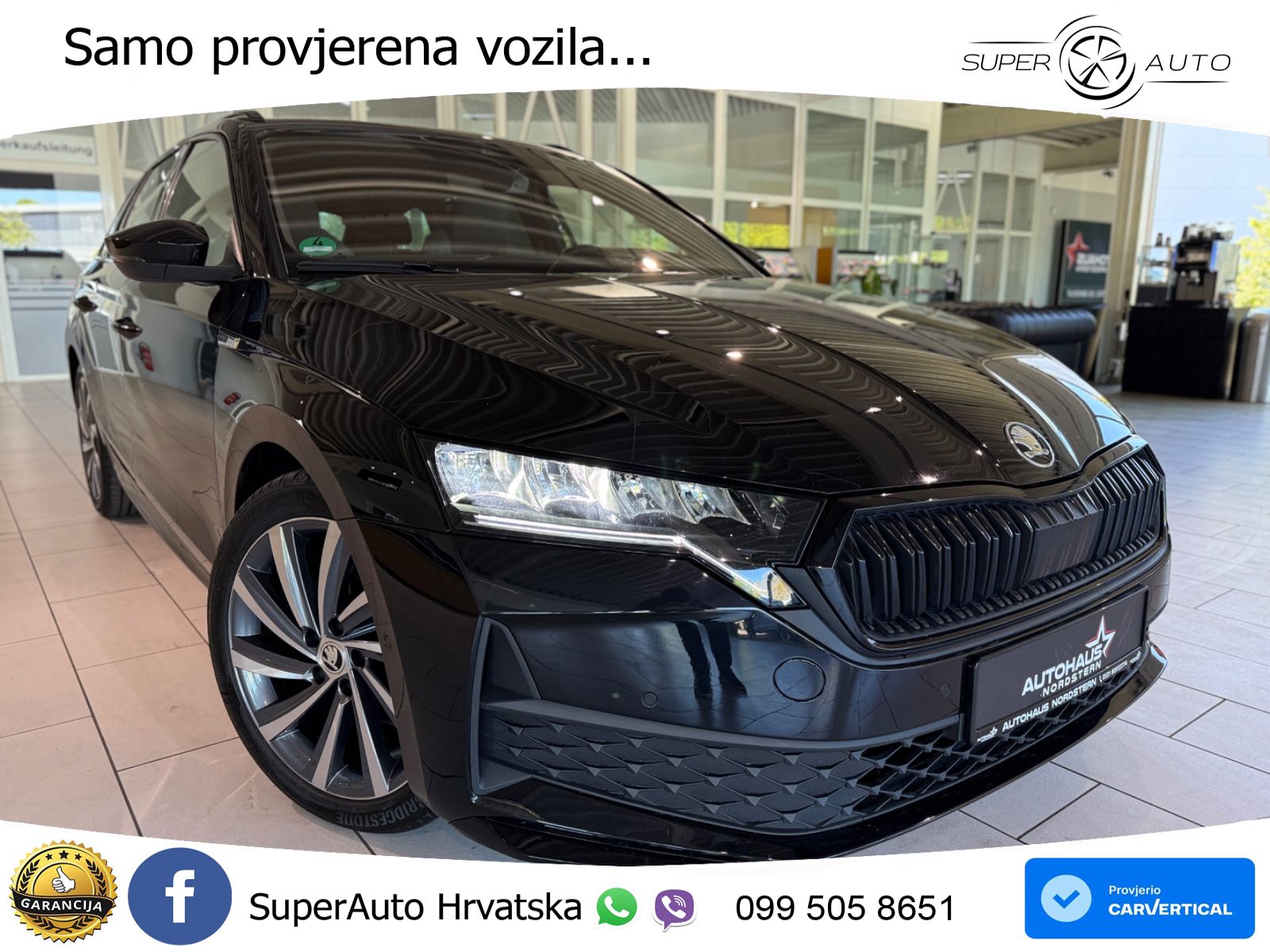 Škoda Octavia Combi 2.0 TDI (150 KS) DSG SportLine LED+GR SJED+ACC