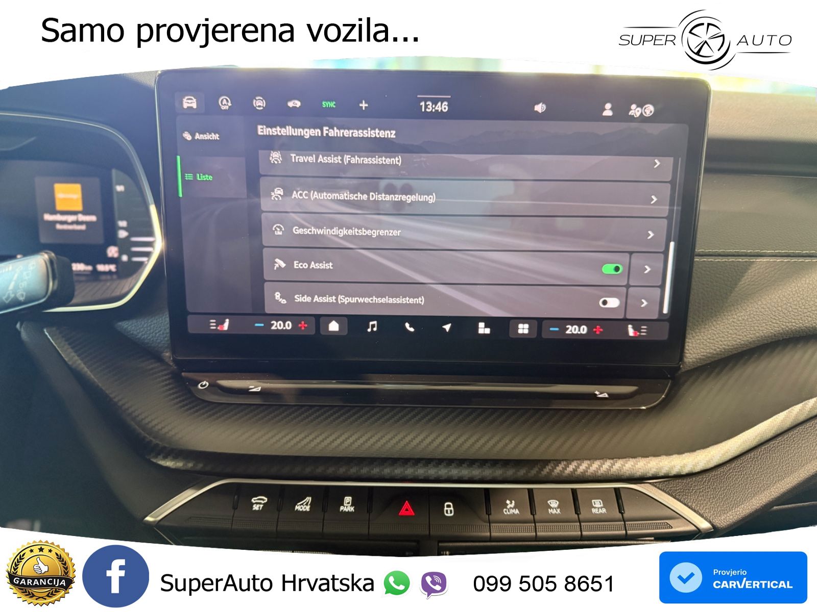 Škoda Octavia Combi 2.0 TDI (150 KS) DSG SportLine LED+GR SJED+ACC