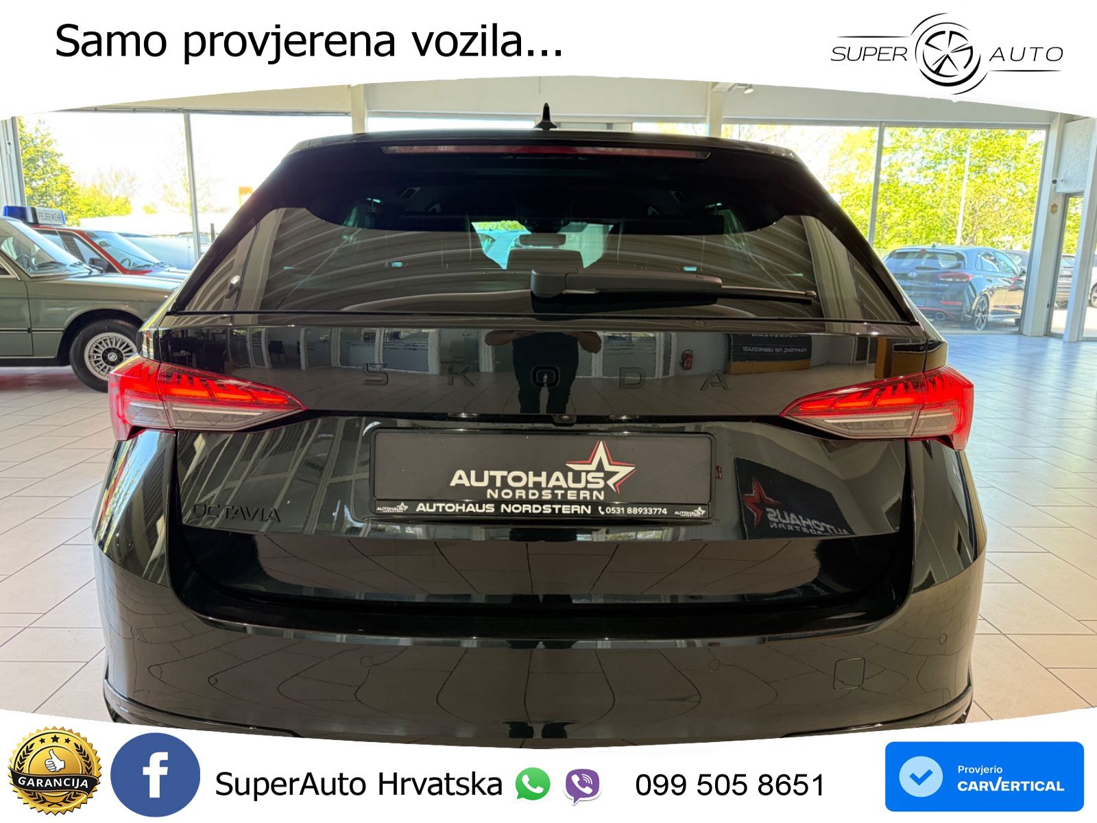 Škoda Octavia Combi 2.0 TDI (150 KS) DSG SportLine LED+GR SJED+ACC