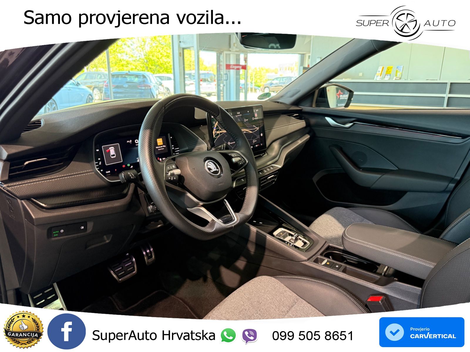 Škoda Octavia Combi 2.0 TDI (150 KS) DSG SportLine LED+GR SJED+ACC