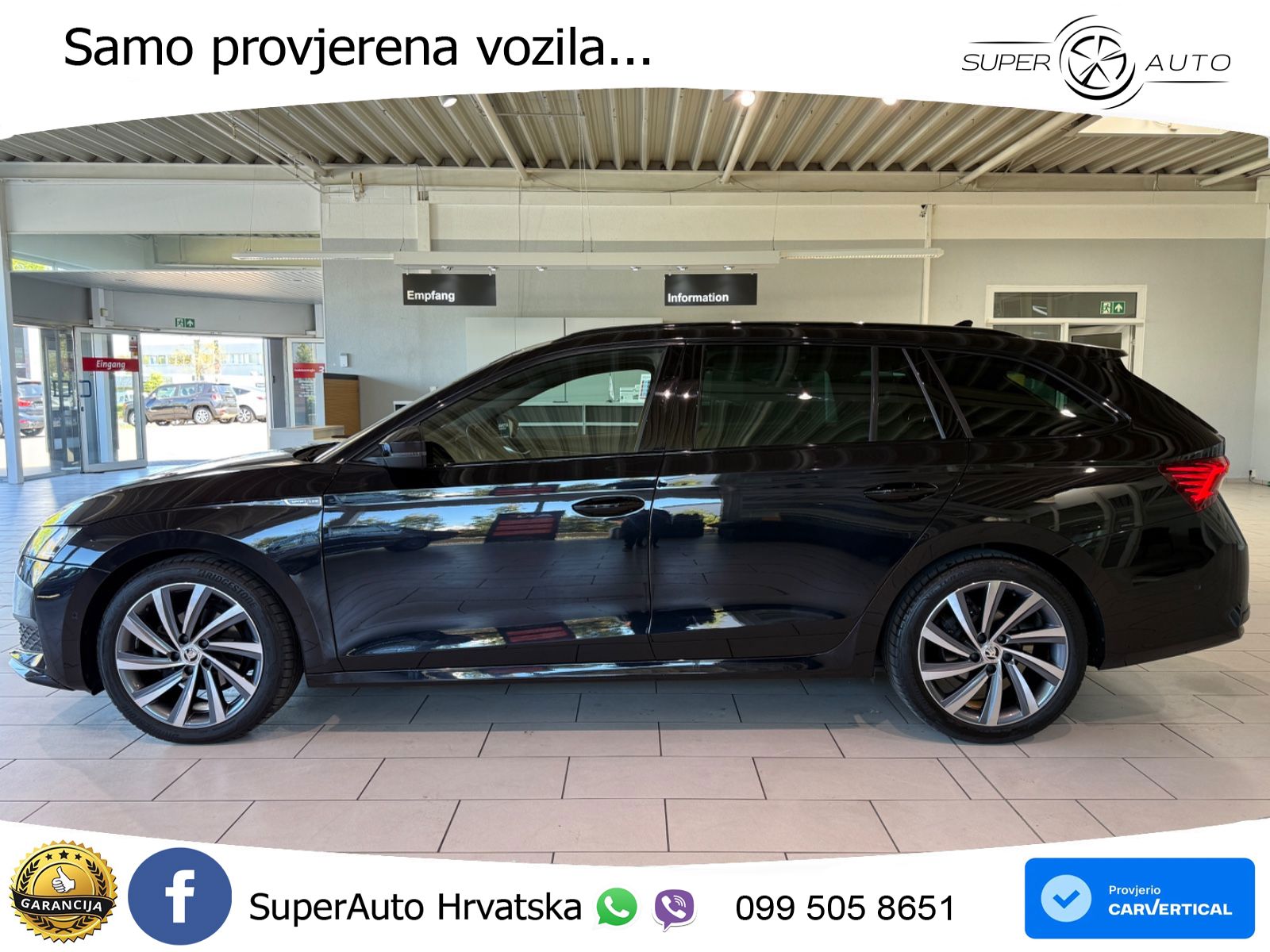 Škoda Octavia Combi 2.0 TDI (150 KS) DSG SportLine LED+GR SJED+ACC