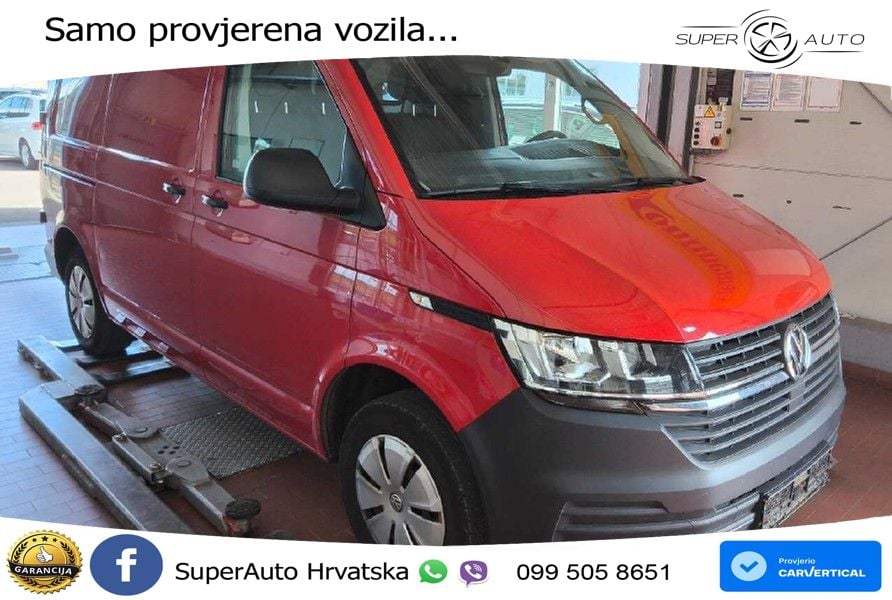 Volkswagen T6 Transporter Kasten 2.0TDI T6.1 AHK, Klima 110 KS