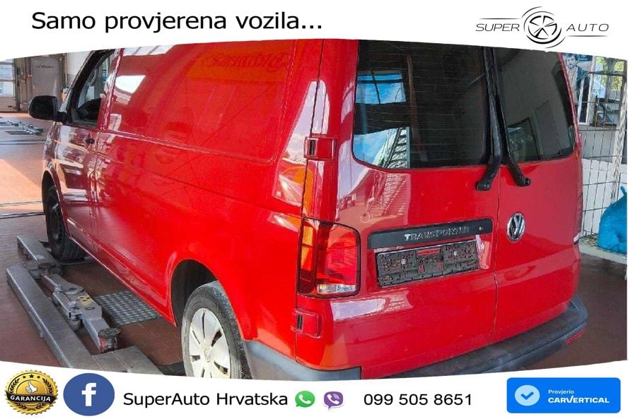 Volkswagen T6 Transporter Kasten 2.0TDI T6.1 AHK, Klima 110 KS