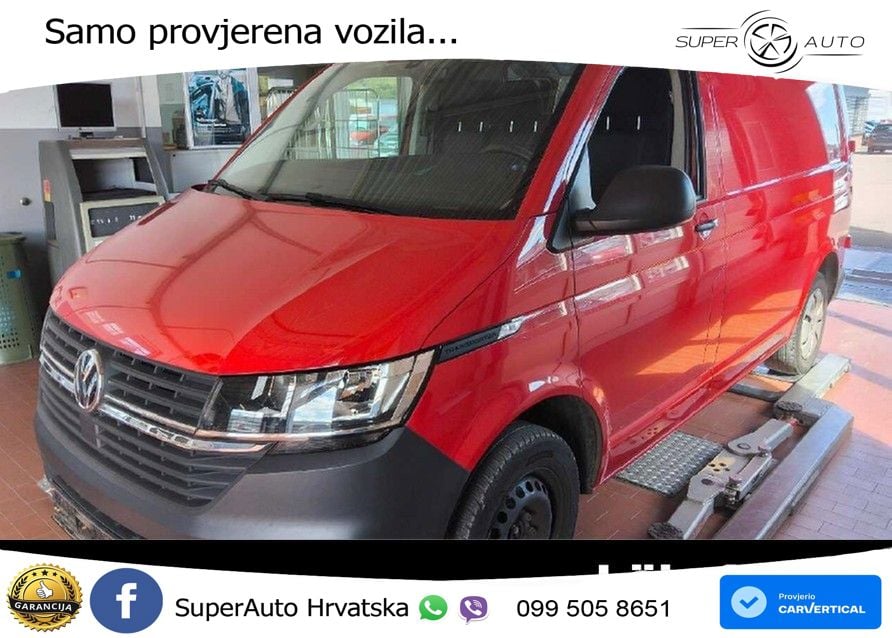 Volkswagen T6 Transporter Kasten 2.0TDI T6.1 AHK, Klima 110 KS