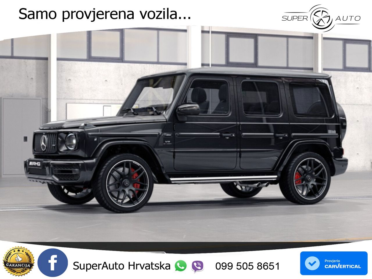 Mercedes AMG G 63 Long V8 (585 KS) 4MATIC 9G-TRONIC AMG SPEEDSHIFT PLUS Superior LED+ACC