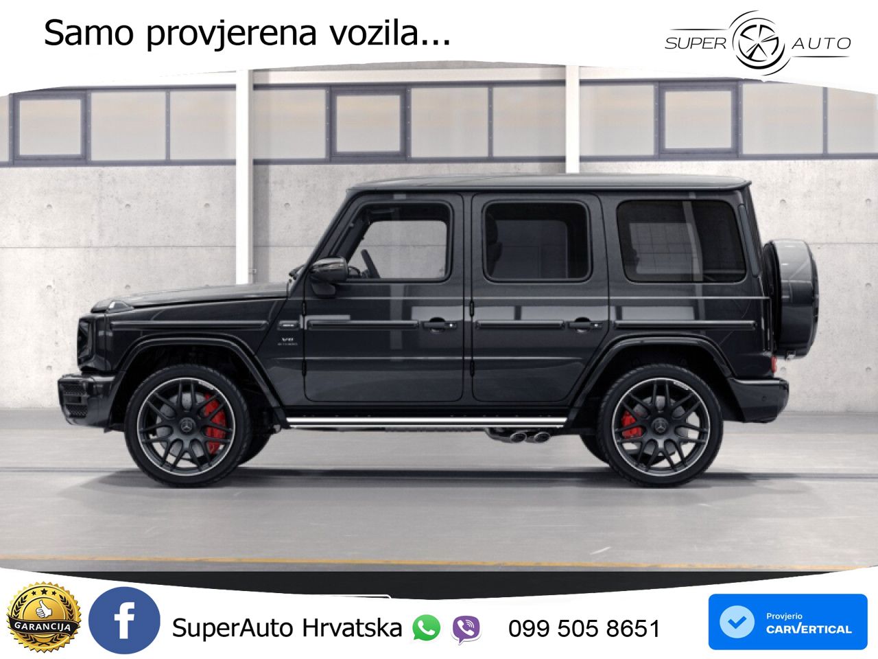 Mercedes AMG G 63 Long V8 (585 KS) 4MATIC 9G-TRONIC AMG SPEEDSHIFT PLUS Superior LED+ACC