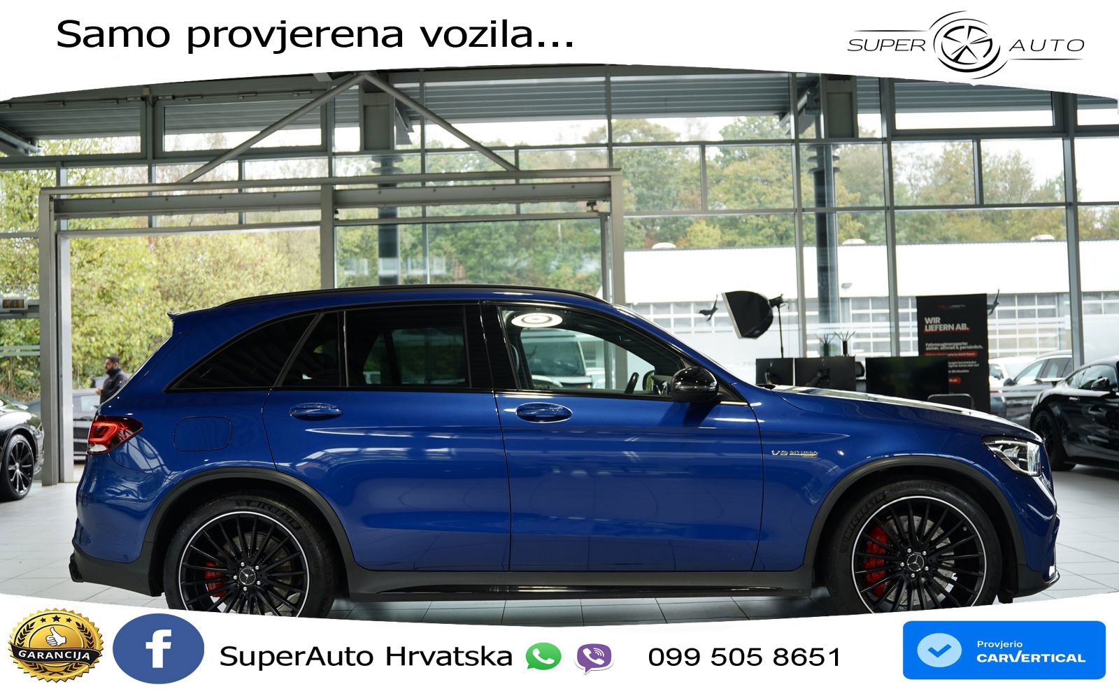 Mercedes AMG GLC 63 S V8 (510 KS) 4MATIC+ MCT