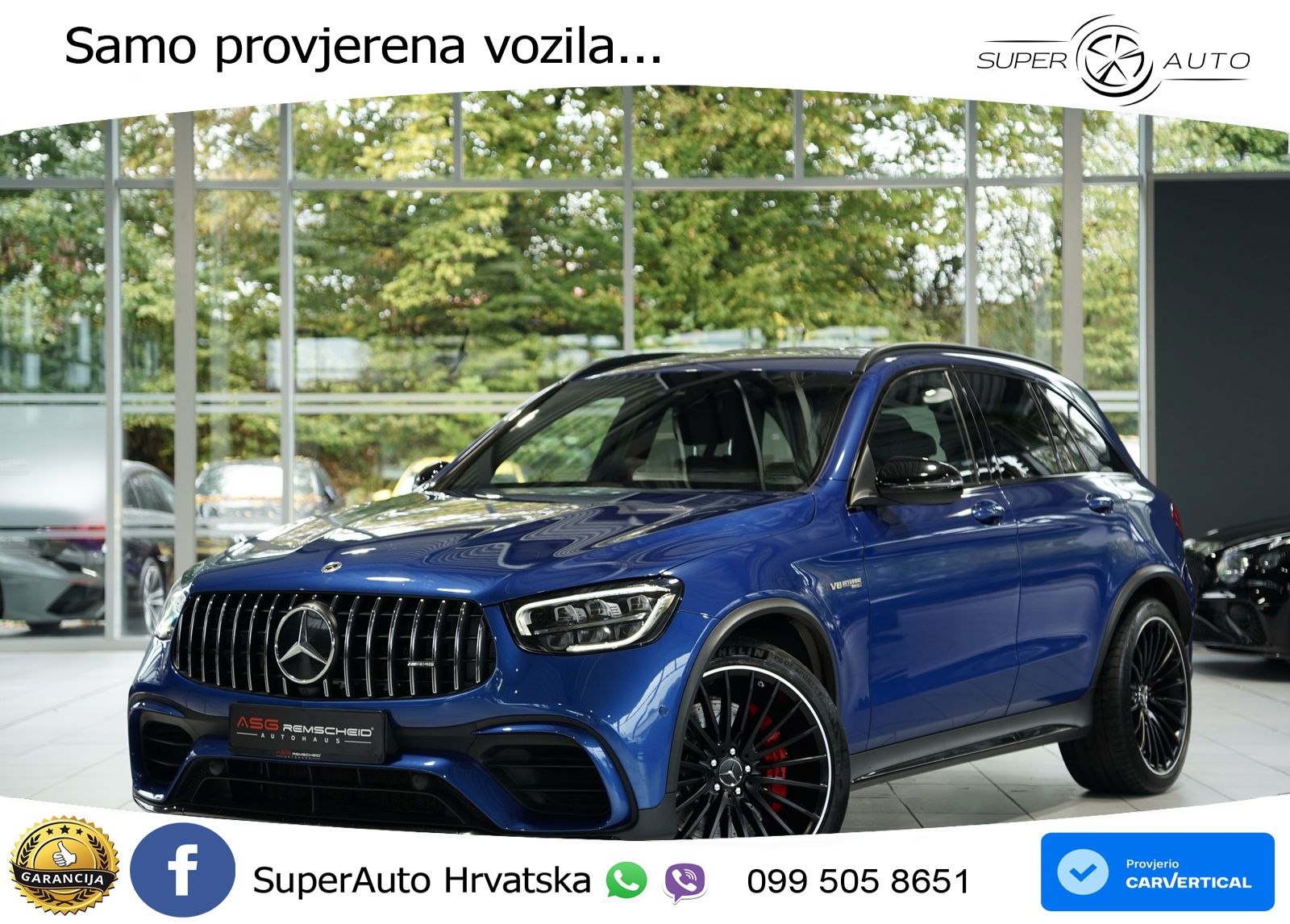 Mercedes AMG GLC 63 S V8 (510 KS) 4MATIC+ MCT