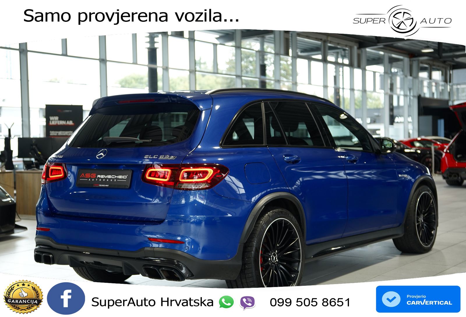 Mercedes AMG GLC 63 S V8 (510 KS) 4MATIC+ MCT