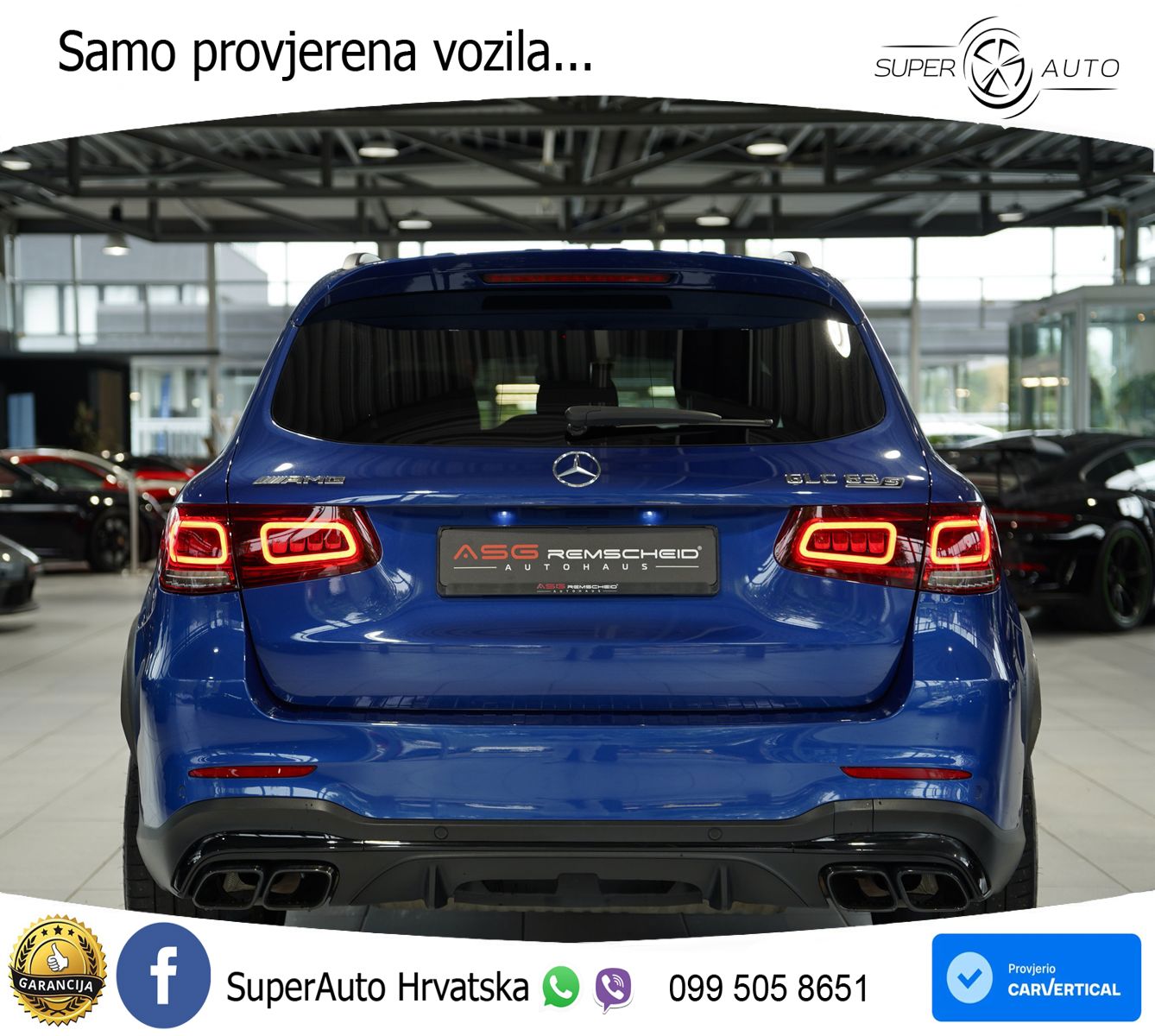 Mercedes AMG GLC 63 S V8 (510 KS) 4MATIC+ MCT
