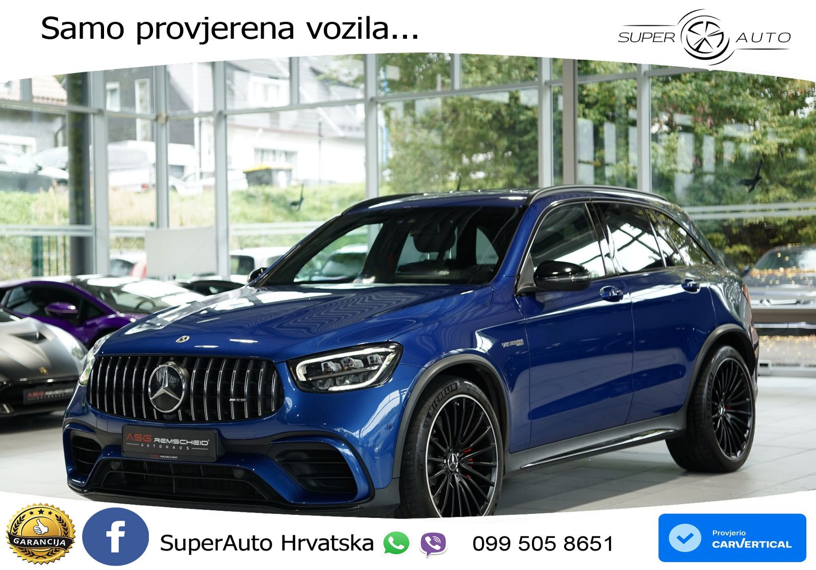 Mercedes AMG GLC 63 S V8 (510 KS) 4MATIC+ MCT