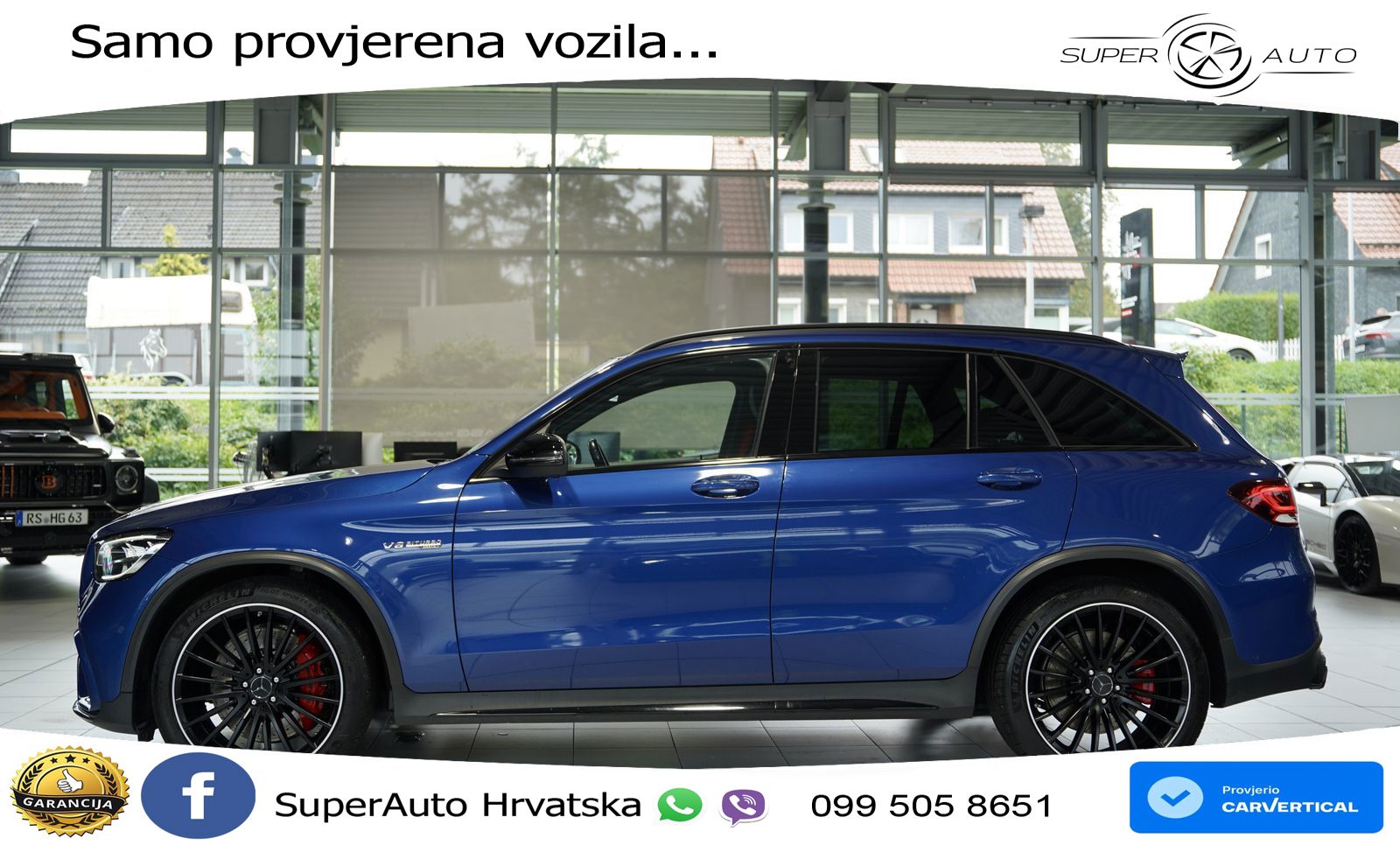 Mercedes AMG GLC 63 S V8 (510 KS) 4MATIC+ MCT