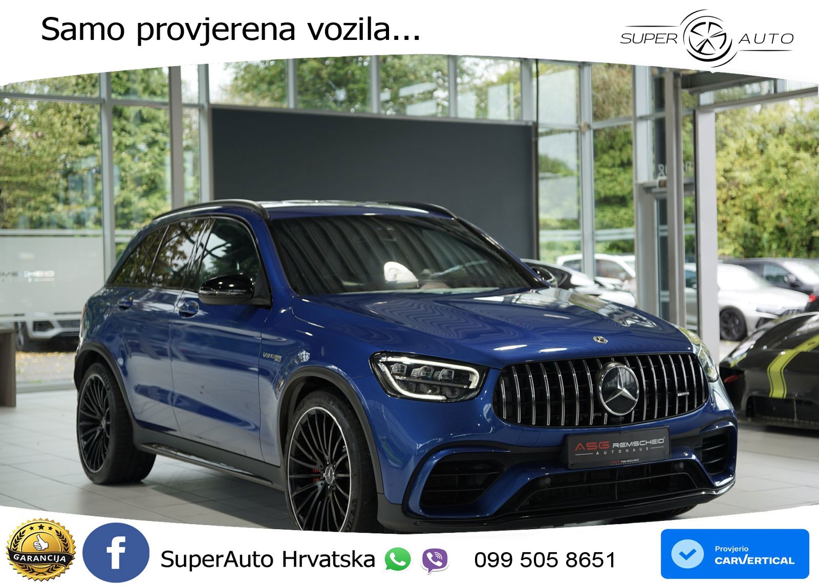 Mercedes AMG GLC 63 S V8 (510 KS) 4MATIC+ MCT