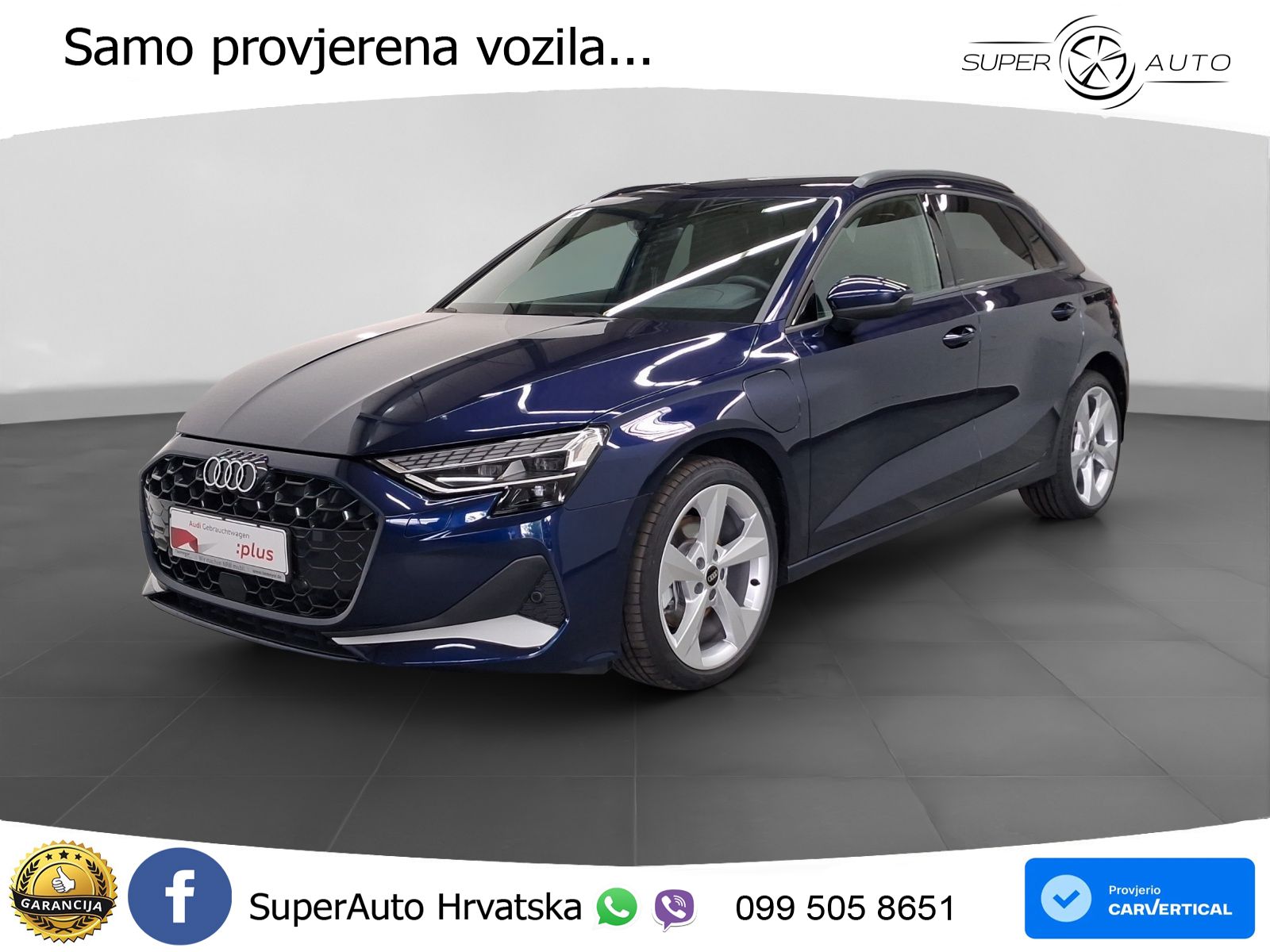 Audi A3 Sportback 40 TFSI e (204 KS) Plug-in Hybrid S tronic S line LED+GR SJED+ACC
