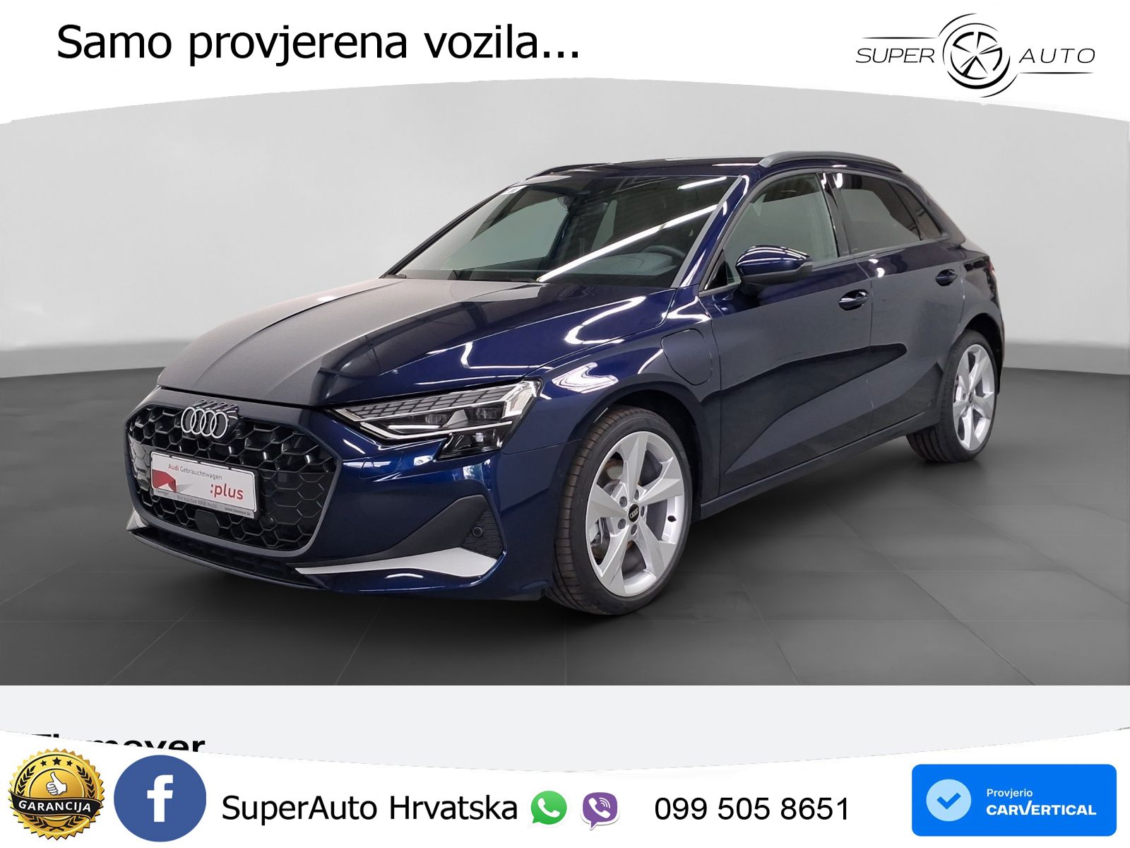 Audi A3 Sportback 40 TFSI e (204 KS) Plug-in Hybrid S tronic S line LED+GR SJED+ACC
