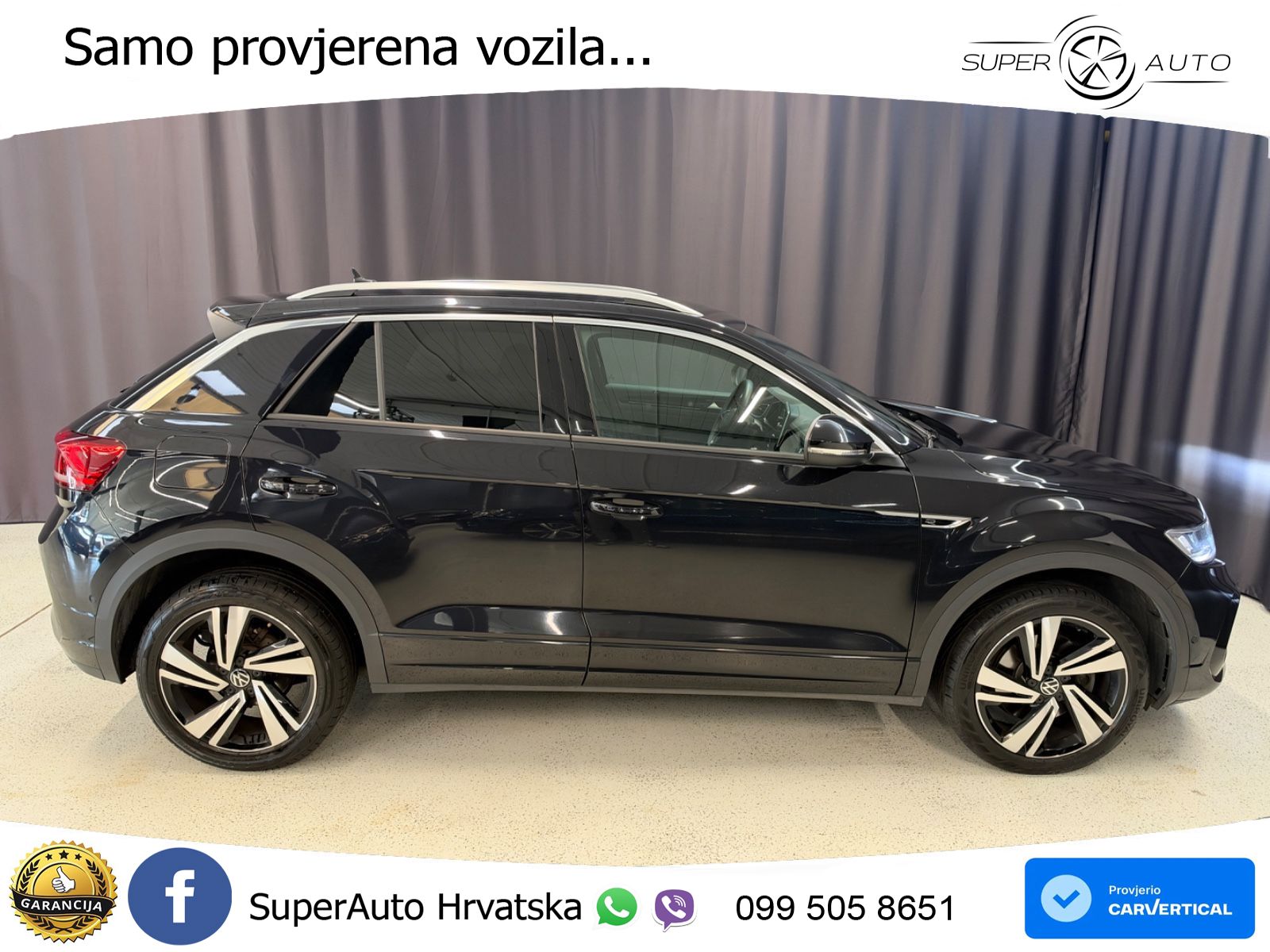 Volkswagen T-Roc 2.0 TDI (150 KS) DSG R-Line LED+GR SJED+ACC