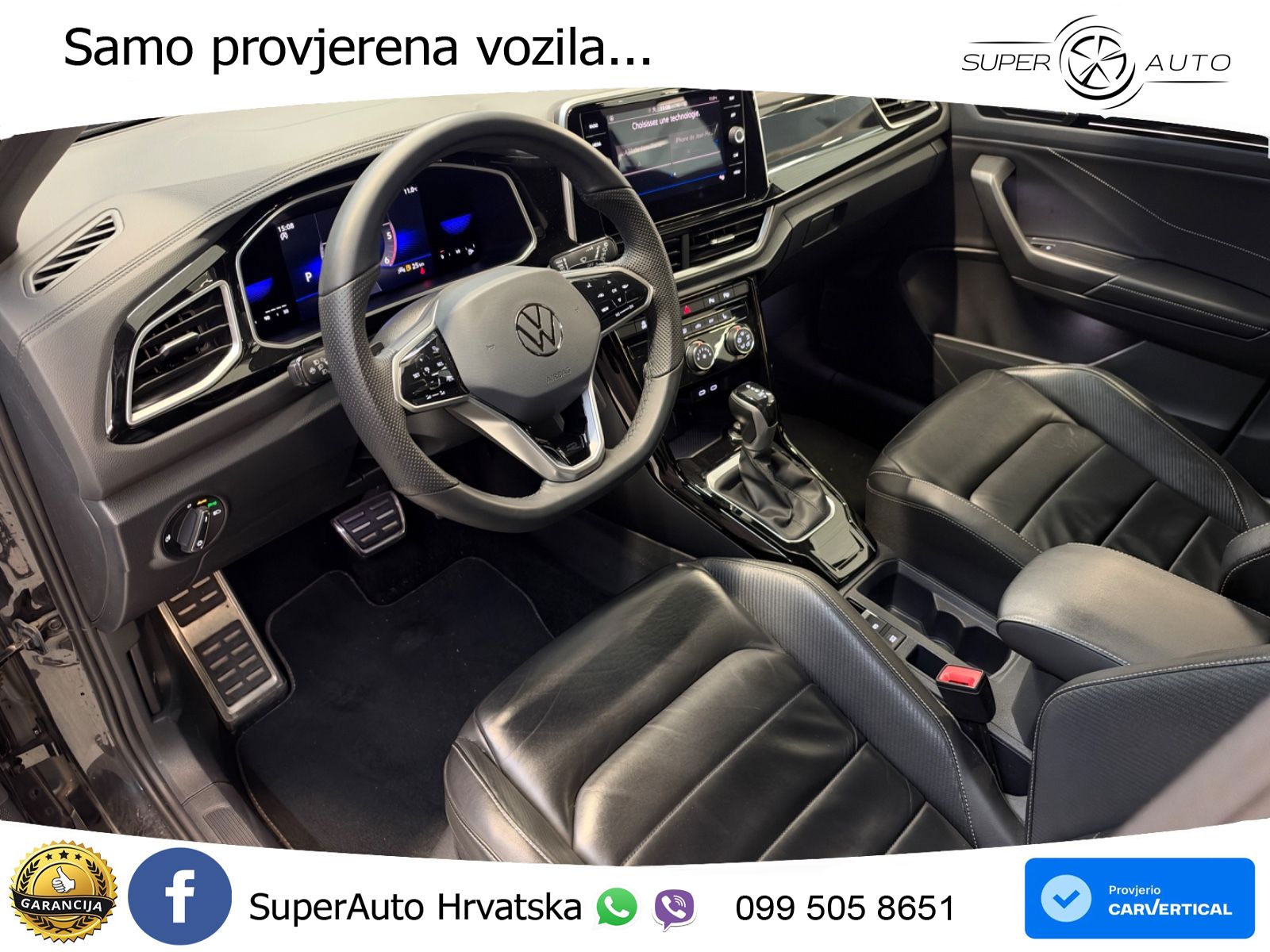 Volkswagen T-Roc 2.0 TDI (150 KS) DSG R-Line LED+GR SJED+ACC