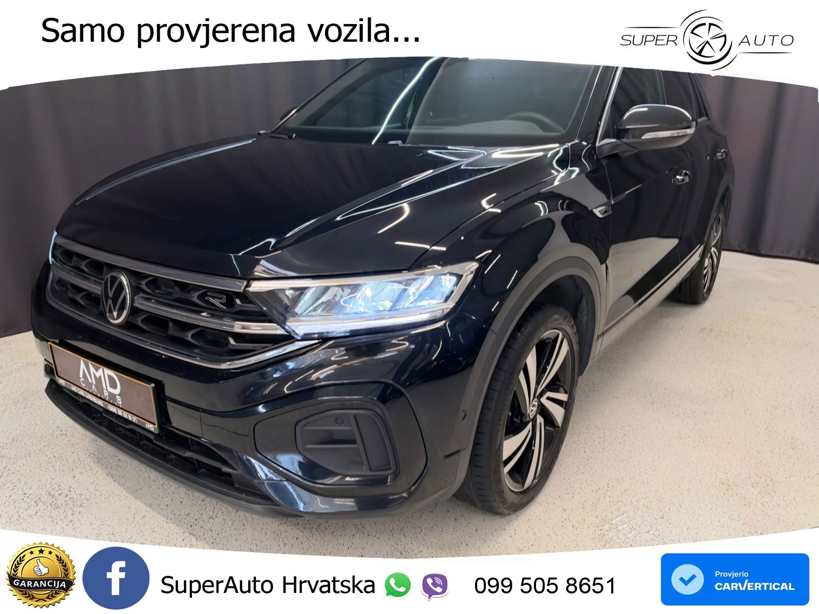 Volkswagen T-Roc 2.0 TDI (150 KS) DSG R-Line LED+GR SJED+ACC