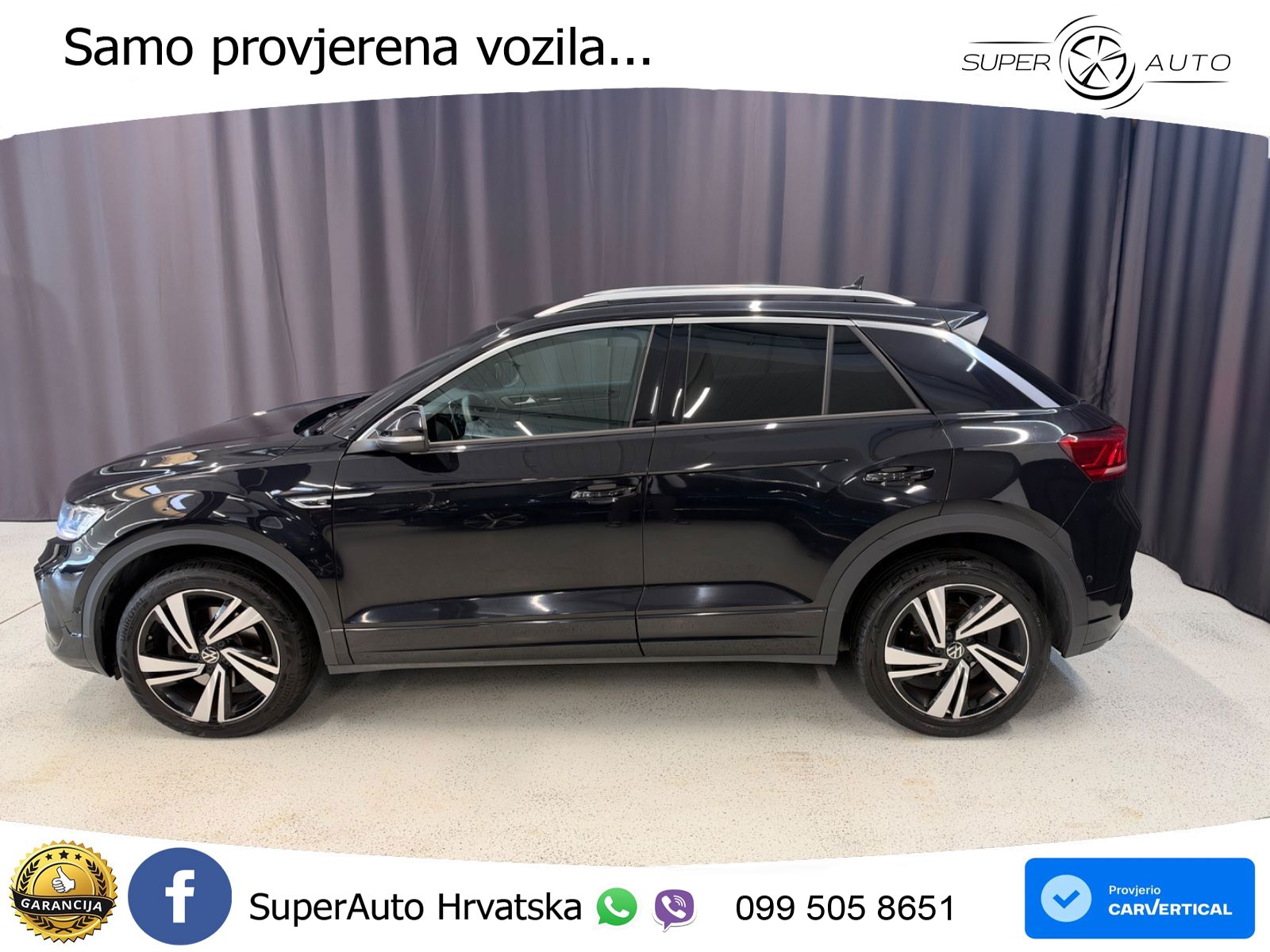 Volkswagen T-Roc 2.0 TDI (150 KS) DSG R-Line LED+GR SJED+ACC
