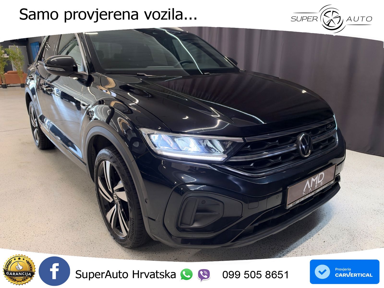 Volkswagen T-Roc 2.0 TDI (150 KS) DSG R-Line LED+GR SJED+ACC