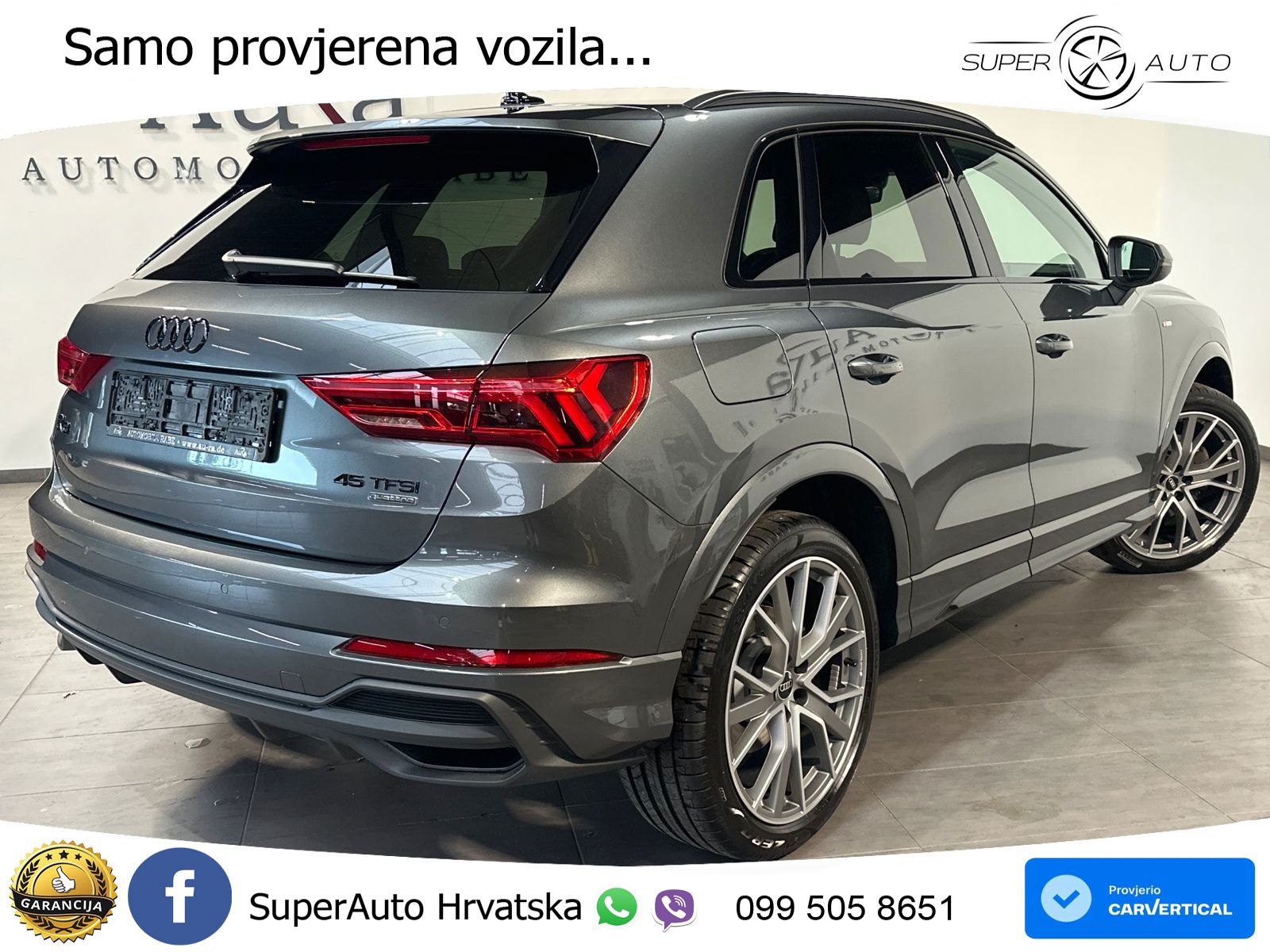 Audi Q3 45 TFSI (245 KS) quattro S tronic S line