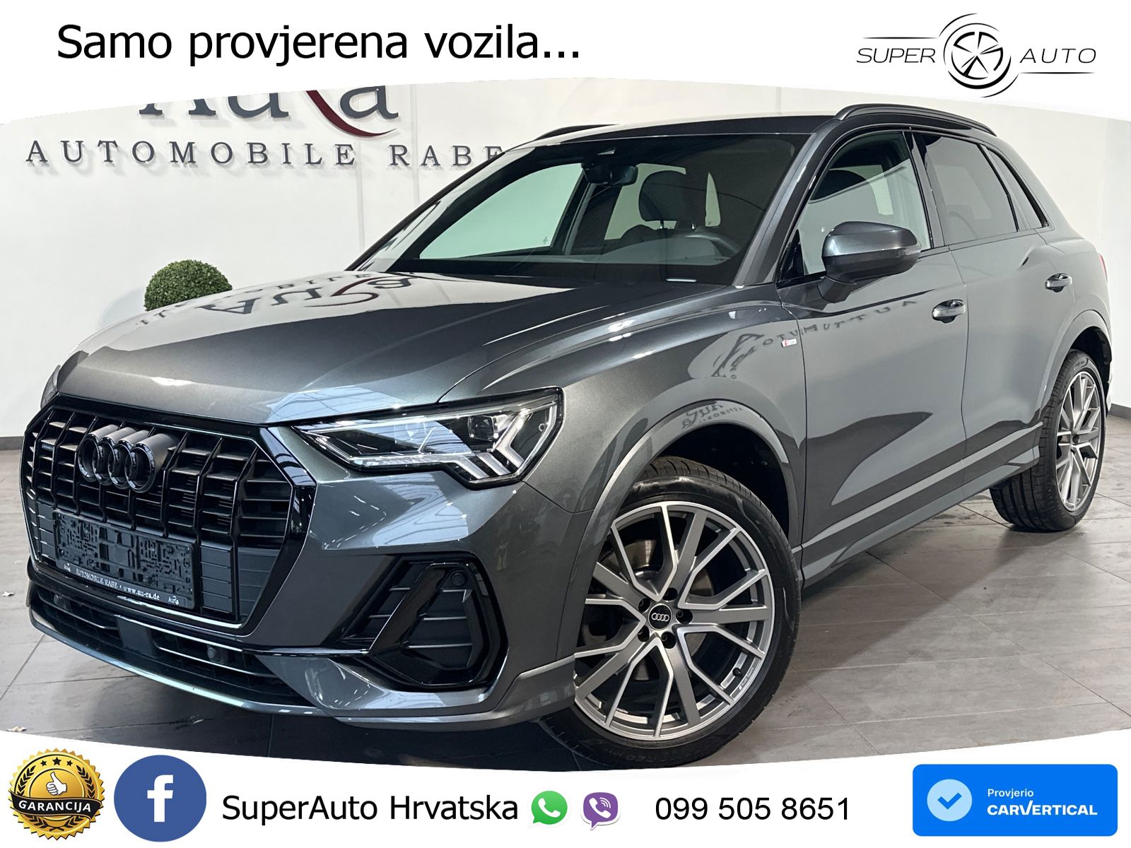 Audi Q3 45 TFSI (245 KS) quattro S tronic S line