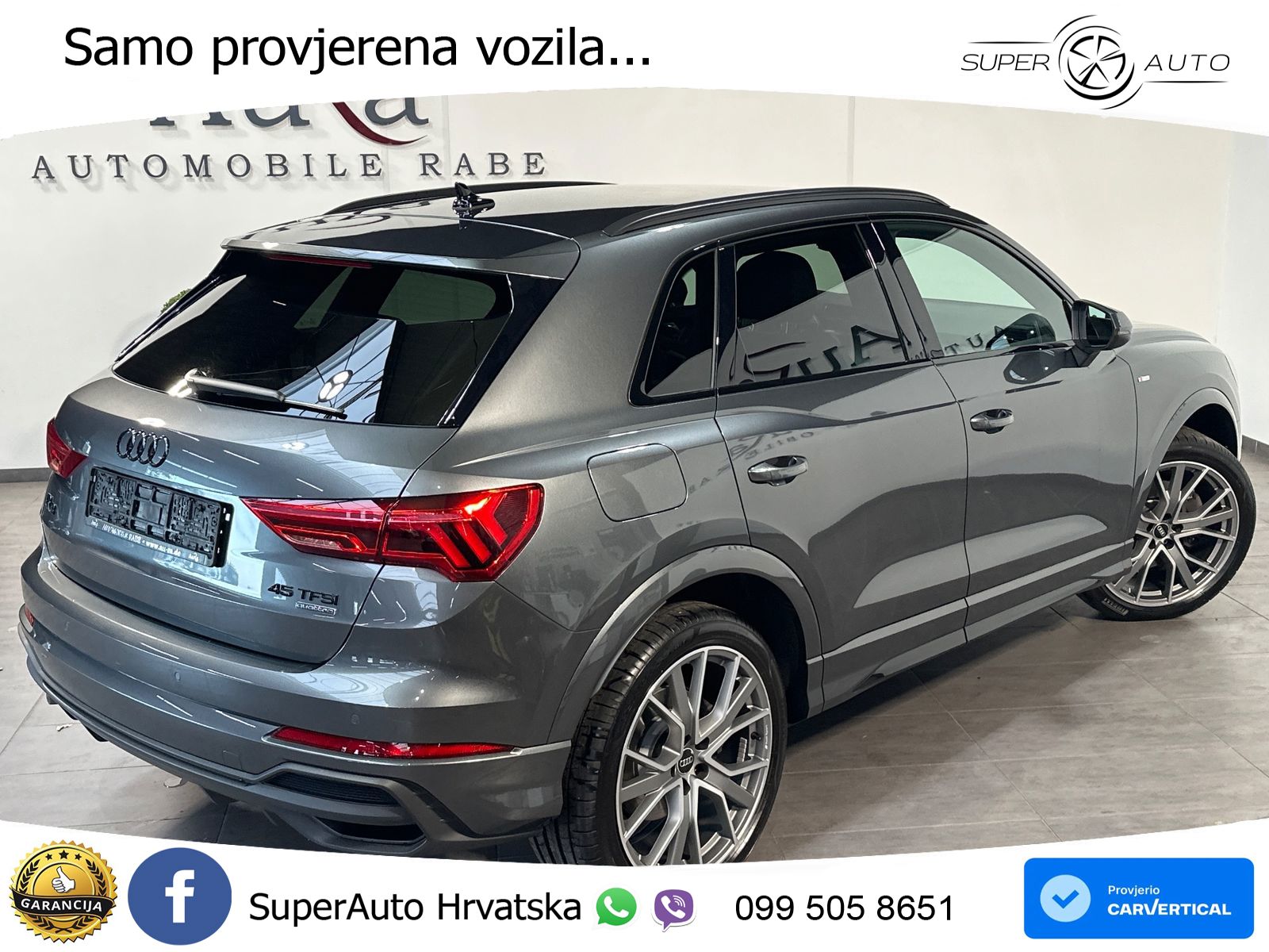 Audi Q3 45 TFSI (245 KS) quattro S tronic S line