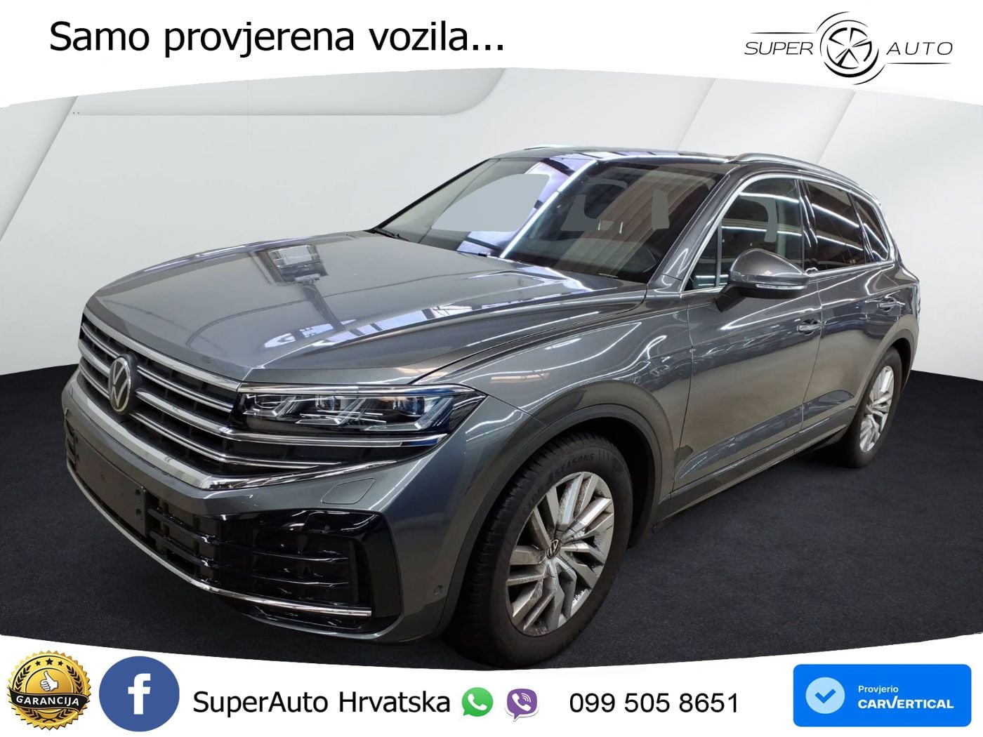 Volkswagen Touareg 3.0 V6 TDI (231 KS) 4MOTION Tiptronic ZRAČNI+ACC+GR SJED+KAM
