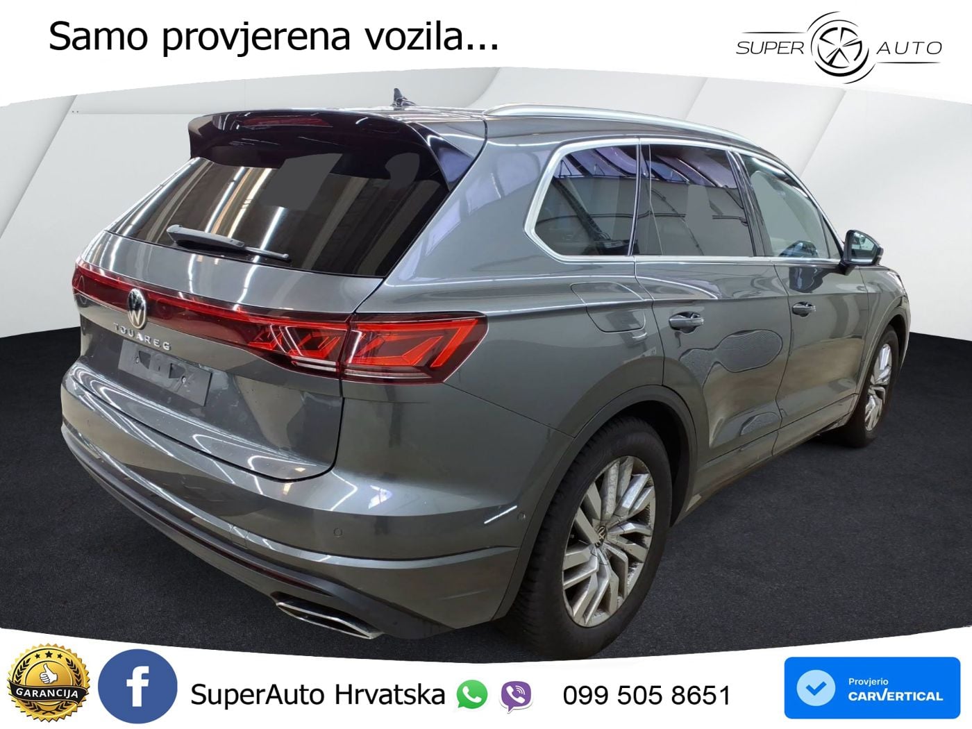 Volkswagen Touareg 3.0 V6 TDI (231 KS) 4MOTION Tiptronic ZRAČNI+ACC+GR SJED+KAM