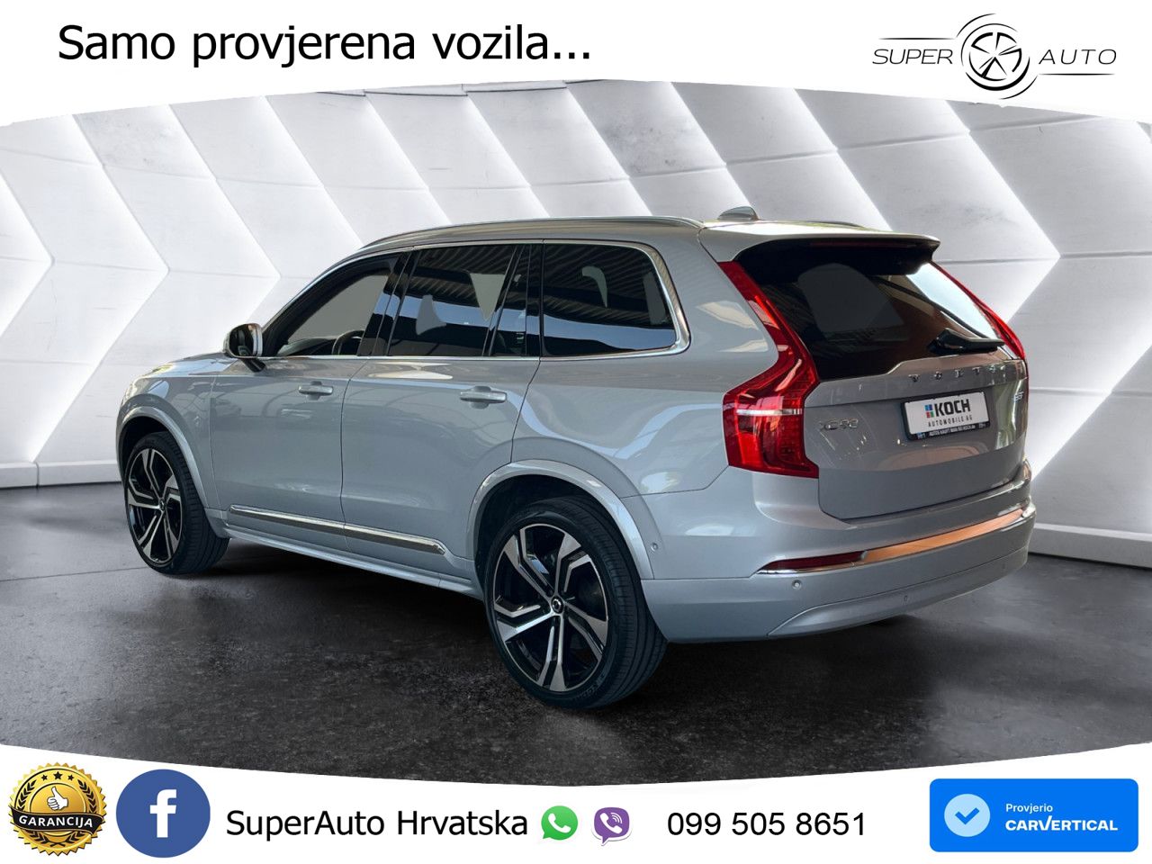Volvo XC90 2.0 B5 Diesel AWD Automatic ACC+HEAD+4xGR SJED+360+PANO