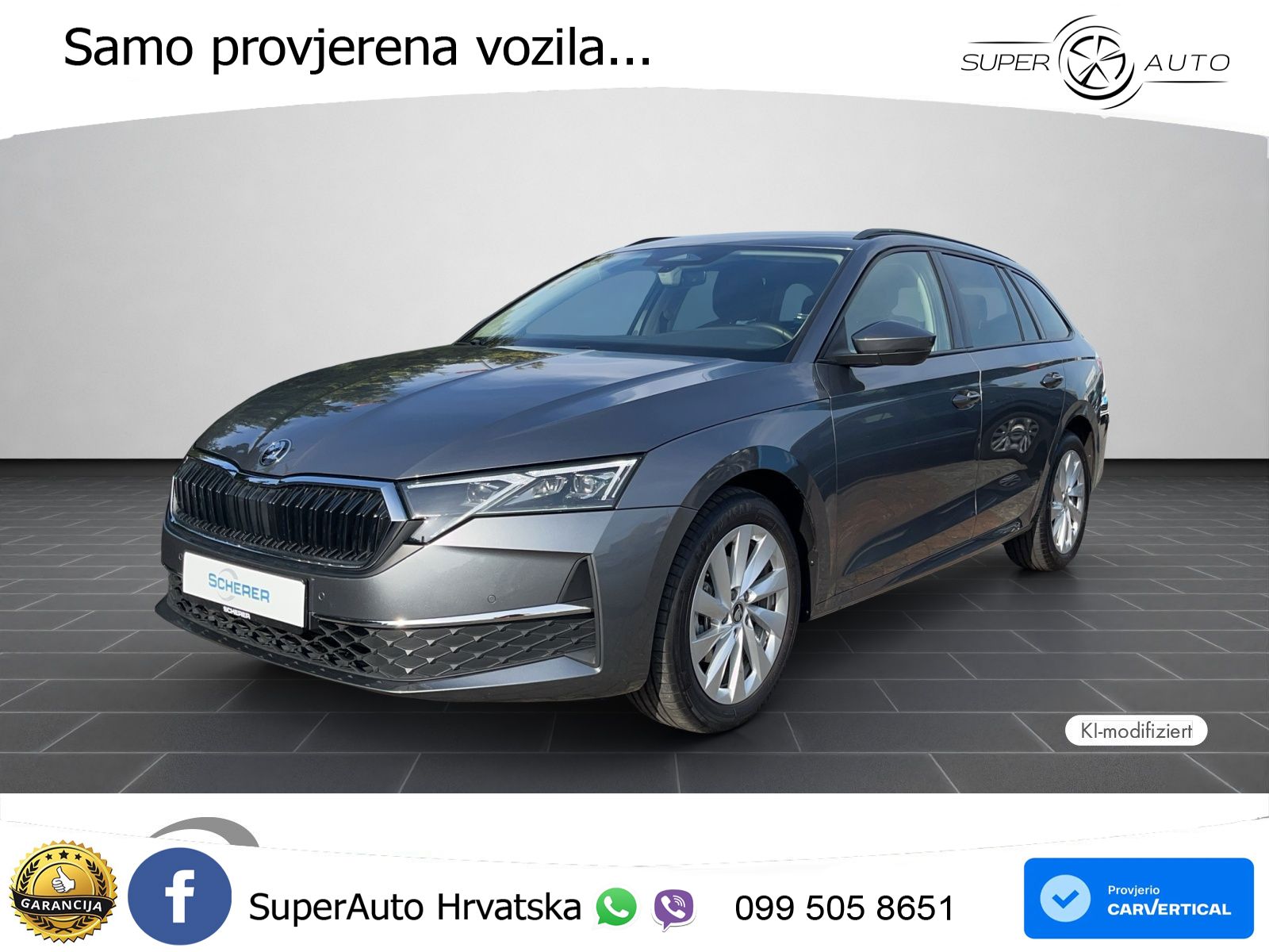 Škoda Octavia Combi 1.5 TSI (150 KS) DSG Selection LED+GR SJED+ACC