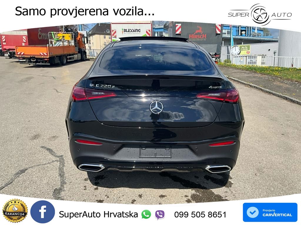 Mercedes GLC Coupe 220d (197 KS) 4MATIC 9G-TRONIC AMG ACC+GR SJED+360+PANO