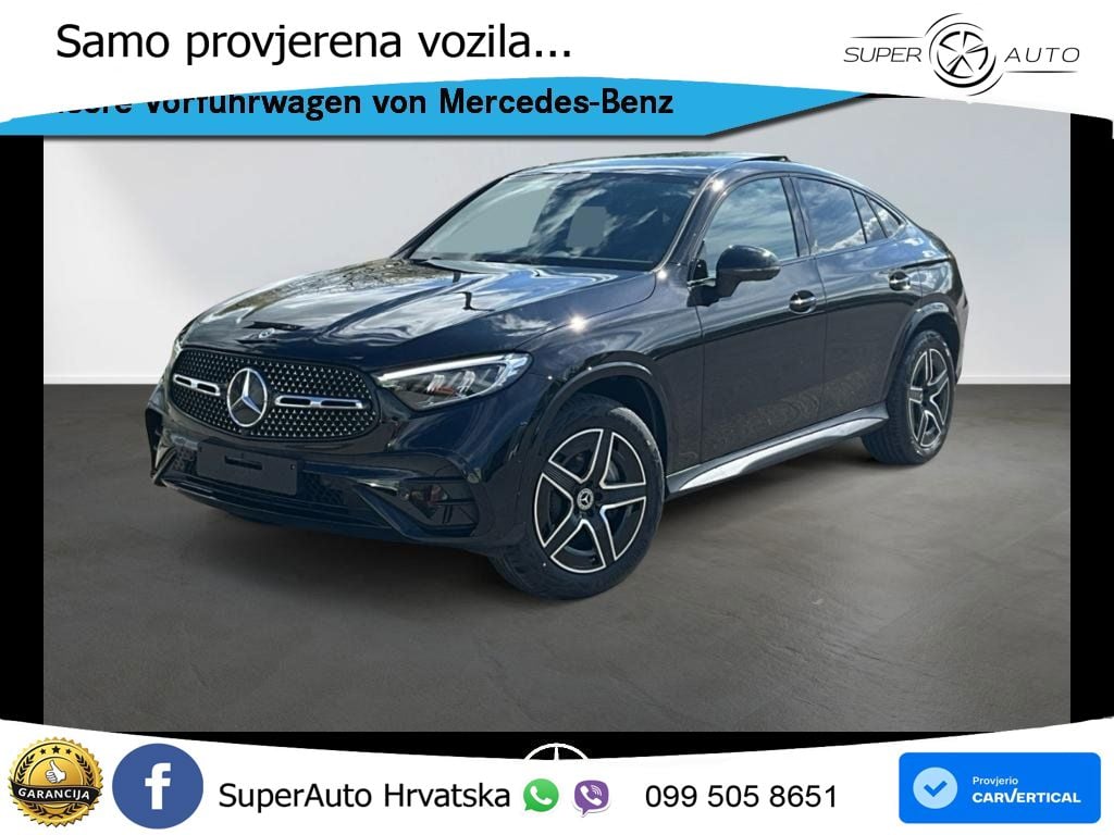 Mercedes GLC Coupe 220d (197 KS) 4MATIC 9G-TRONIC AMG ACC+GR SJED+360+PANO