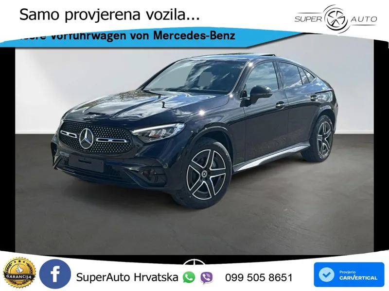 Mercedes GLC Coupe 220d (197 KS) 4MATIC 9G-TRONIC AMG ACC+GR SJED+360+PANO