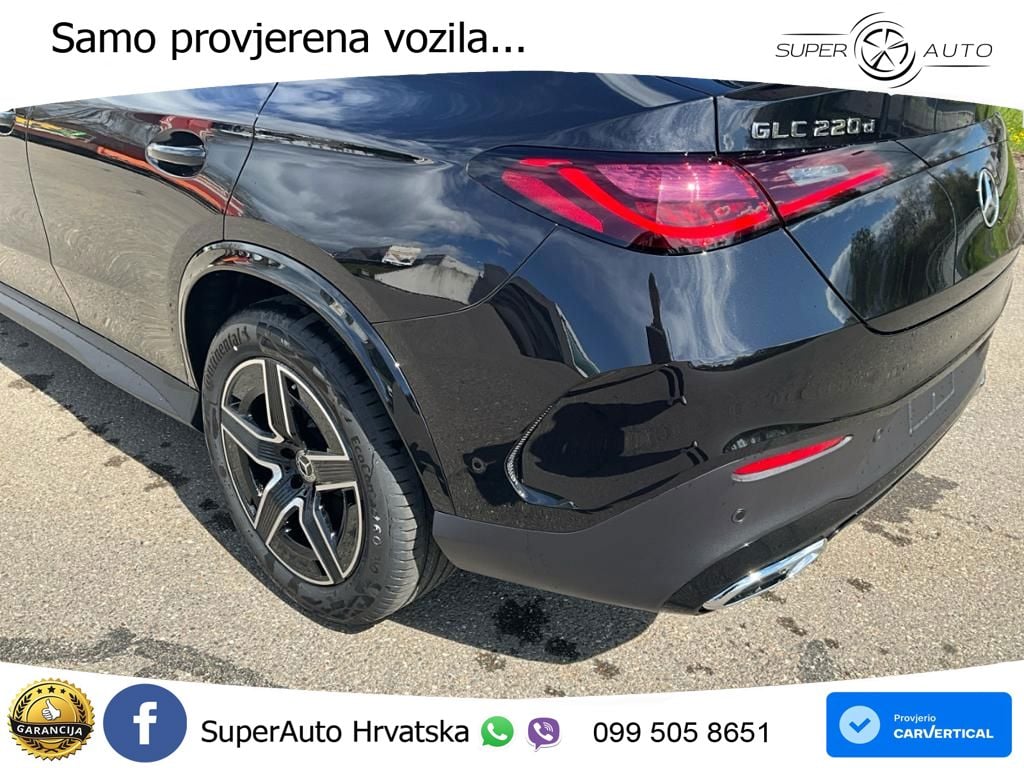 Mercedes GLC Coupe 220d (197 KS) 4MATIC 9G-TRONIC AMG ACC+GR SJED+360+PANO