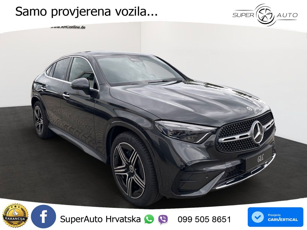 Mercedes GLC Coupe 220d (197 KS) 4MATIC 9G-TRONIC AMG ACC+GR SJED+360+PANO