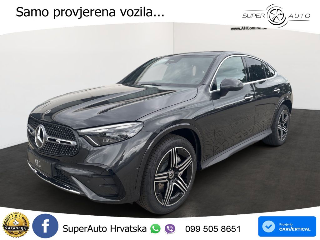 Mercedes GLC Coupe 220d (197 KS) 4MATIC 9G-TRONIC AMG ACC+GR SJED+360+PANO