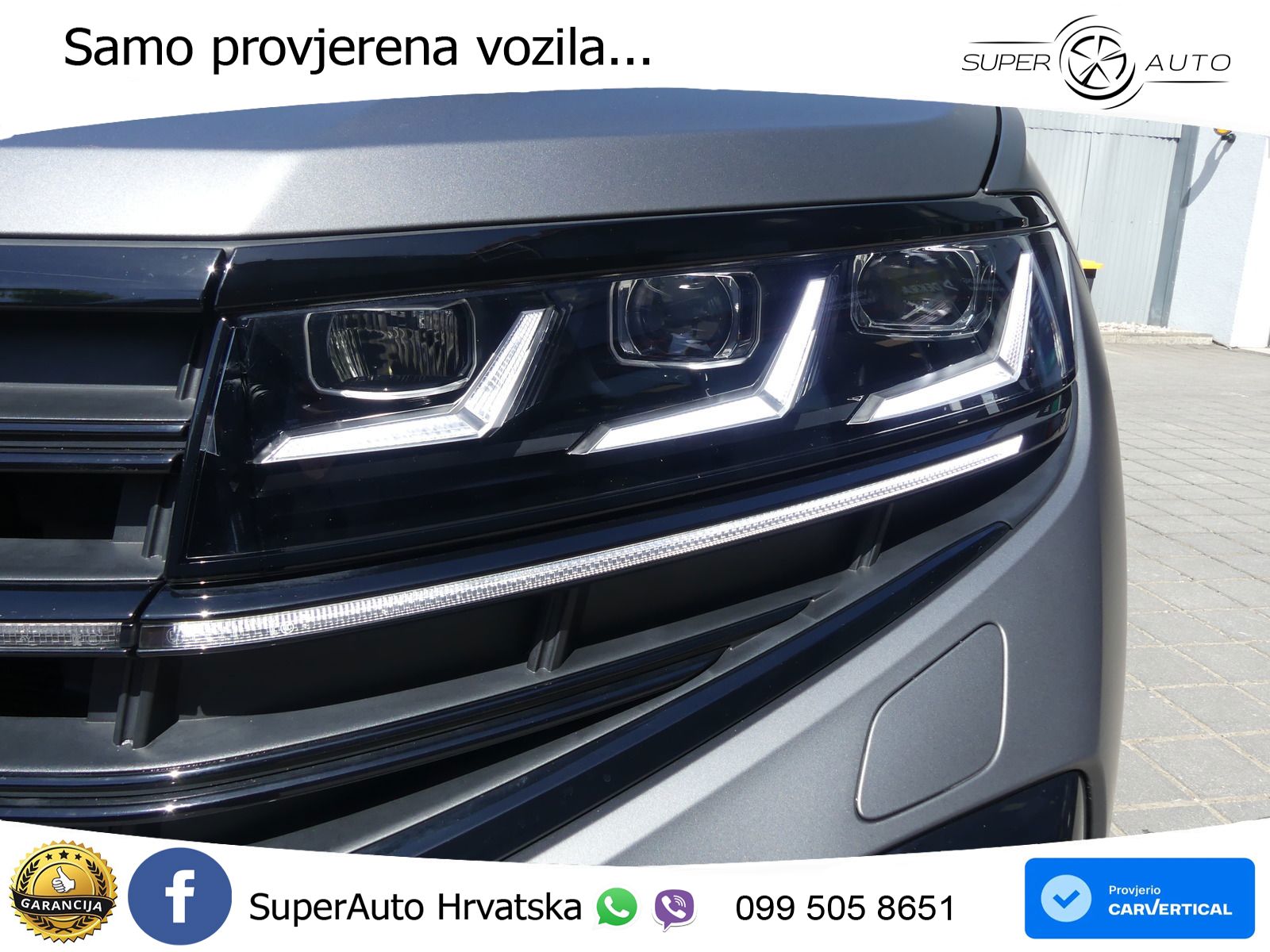 Volkswagen Touareg 3.0 V6 TDI (286 KS) 4MOTION Tiptronic ZRAČNI+ACC+GR SJED+KAM+PANO