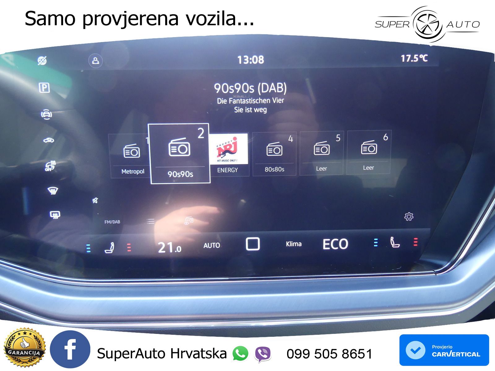 Volkswagen Touareg 3.0 V6 TDI (286 KS) 4MOTION Tiptronic ZRAČNI+ACC+GR SJED+KAM+PANO