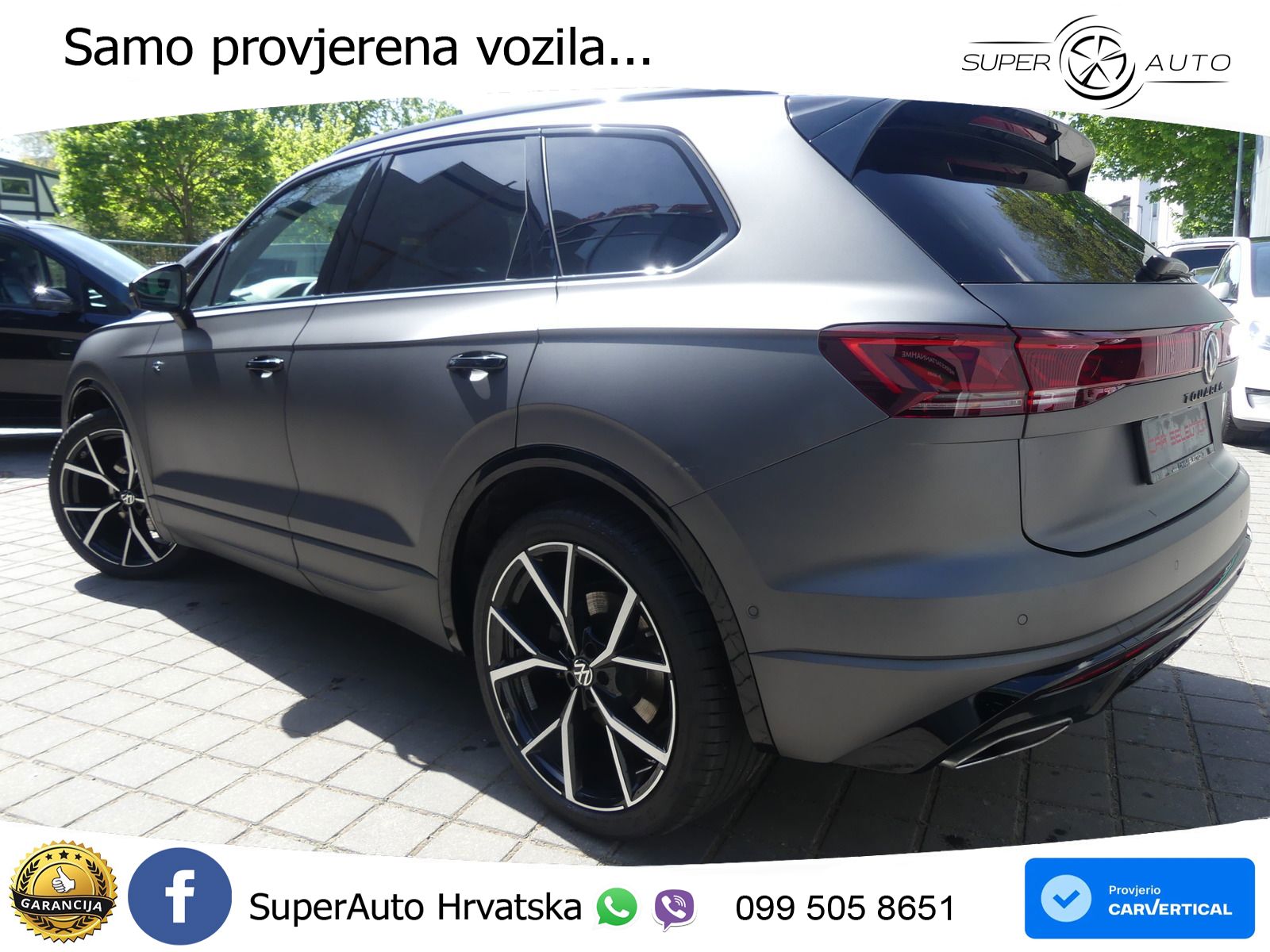 Volkswagen Touareg 3.0 V6 TDI (286 KS) 4MOTION Tiptronic ZRAČNI+ACC+GR SJED+KAM+PANO