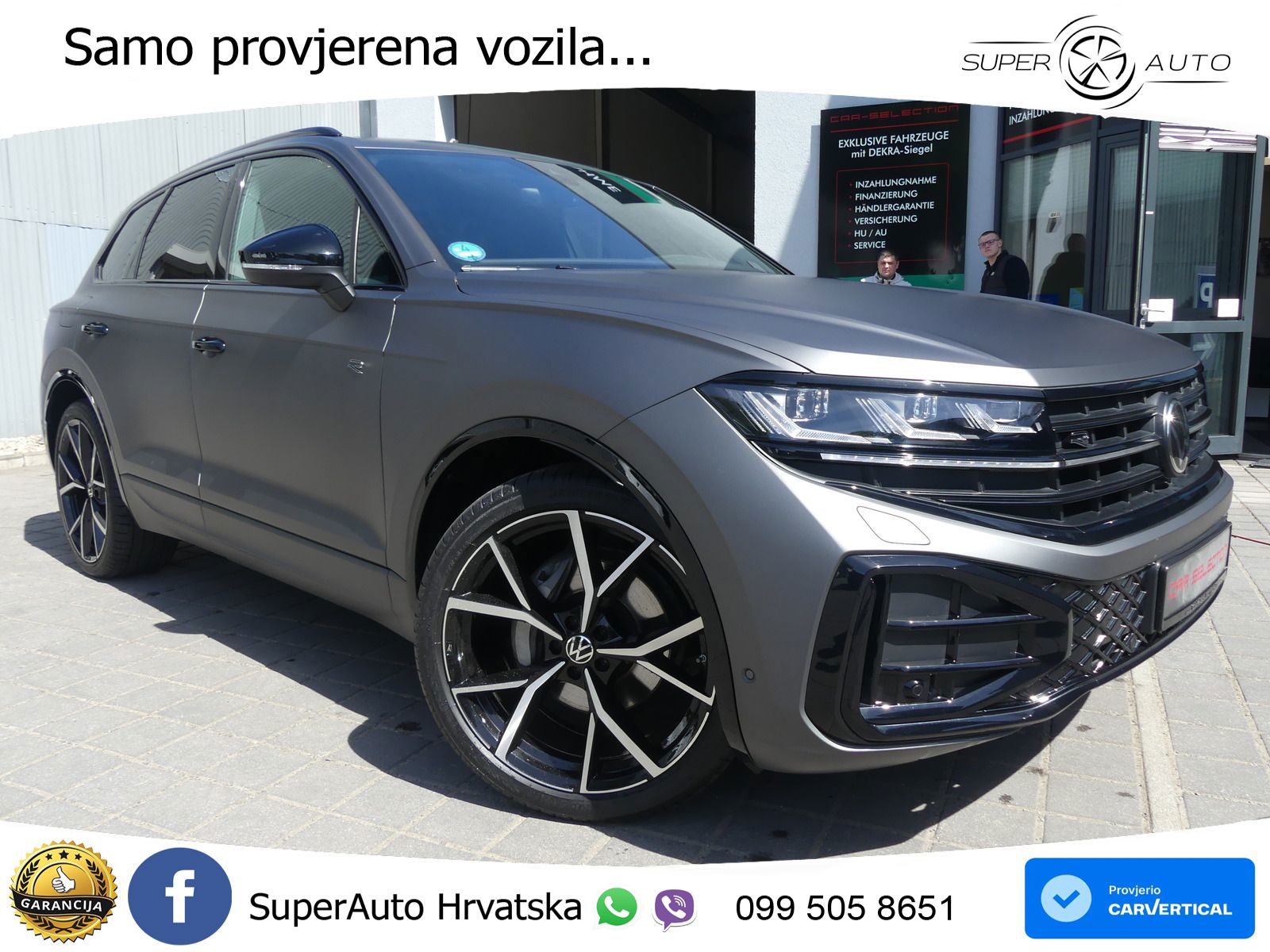 Volkswagen Touareg 3.0 V6 TDI (286 KS) 4MOTION Tiptronic ZRAČNI+ACC+GR SJED+KAM+PANO