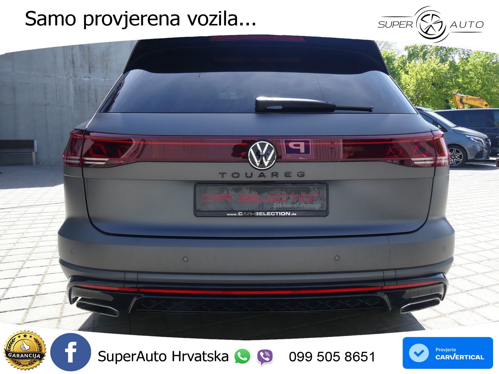 Volkswagen Touareg 3.0 V6 TDI (286 KS) 4MOTION Tiptronic ZRAČNI+ACC+GR SJED+KAM+PANO