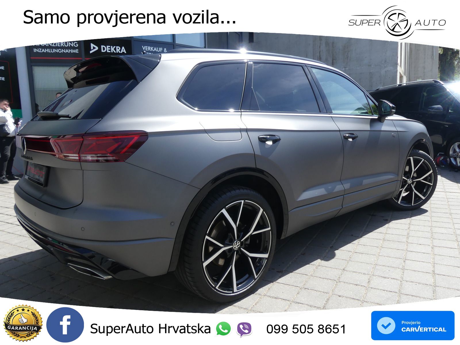 Volkswagen Touareg 3.0 V6 TDI (286 KS) 4MOTION Tiptronic ZRAČNI+ACC+GR SJED+KAM+PANO
