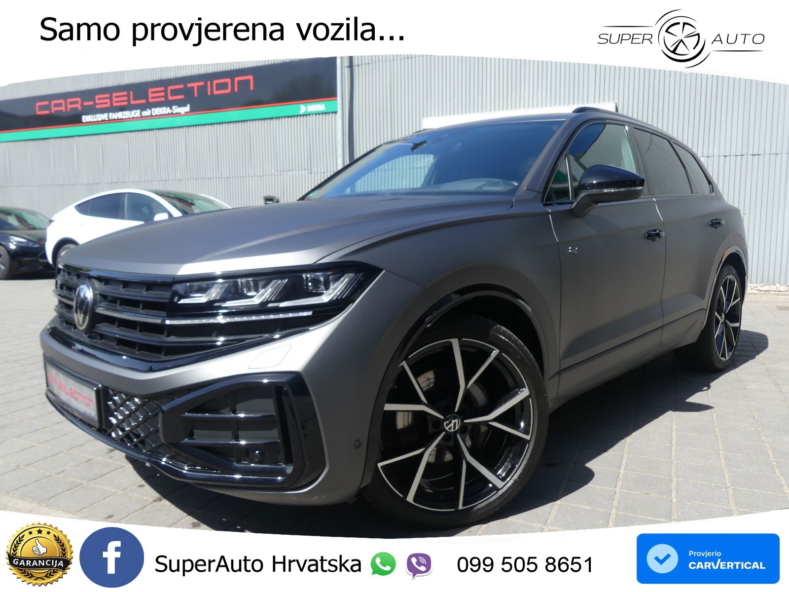 Volkswagen Touareg 3.0 V6 TDI (286 KS) 4MOTION Tiptronic ZRAČNI+ACC+GR SJED+KAM+PANO
