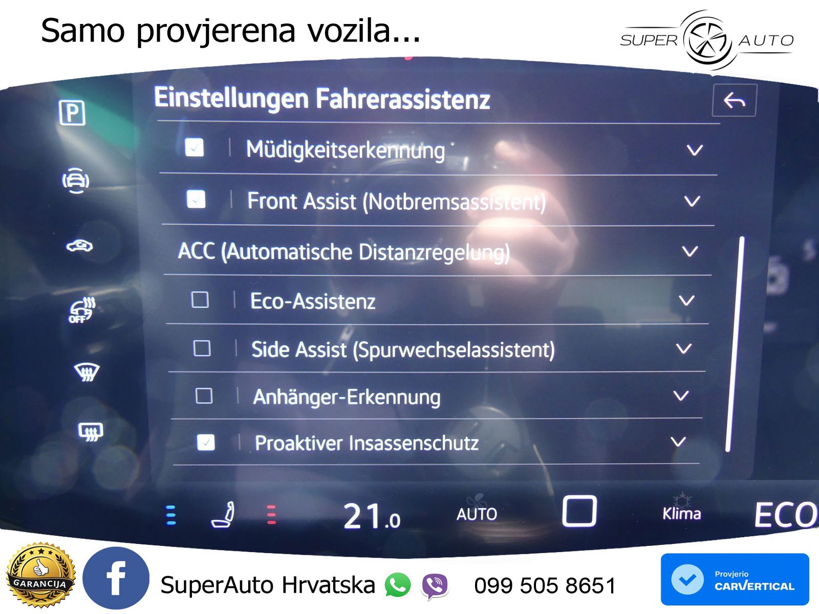 Volkswagen Touareg 3.0 V6 TDI (286 KS) 4MOTION Tiptronic ZRAČNI+ACC+GR SJED+KAM+PANO