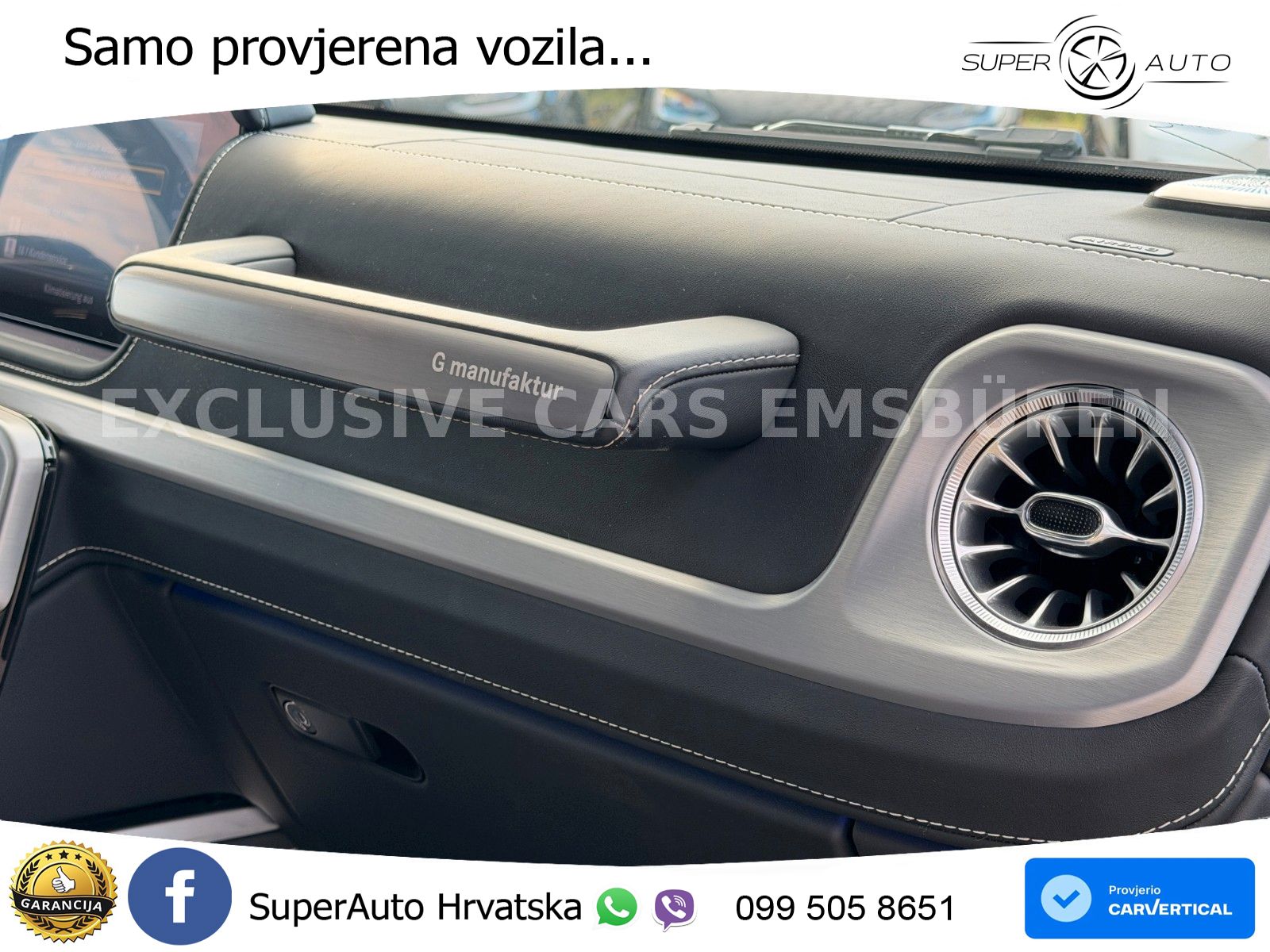 Mercedes AMG G 63 Long V8 (585 KS) 4MATIC 9G-TRONIC AMG SPEEDSHIFT TCT Manufaktur ZRAČNI+ACC+4xGR SJED+360